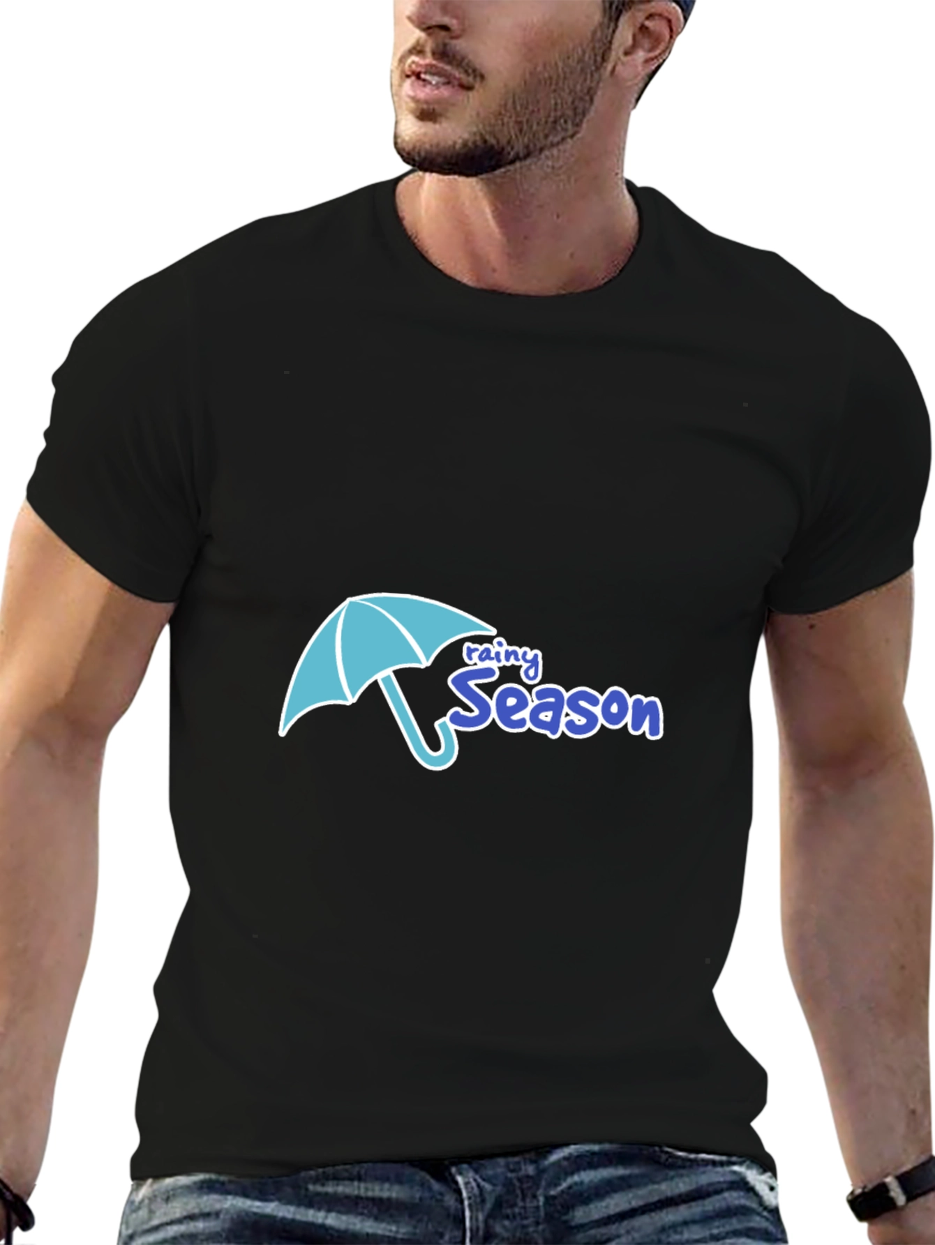 Rainy Season Graphic T-Shirt - Stylish Casual Wear