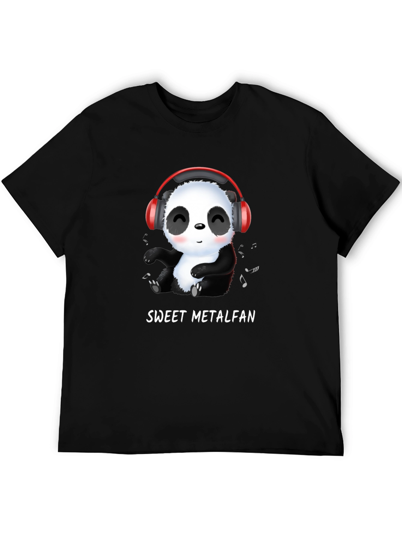 Sweet Metalfan Panda T-Shirt