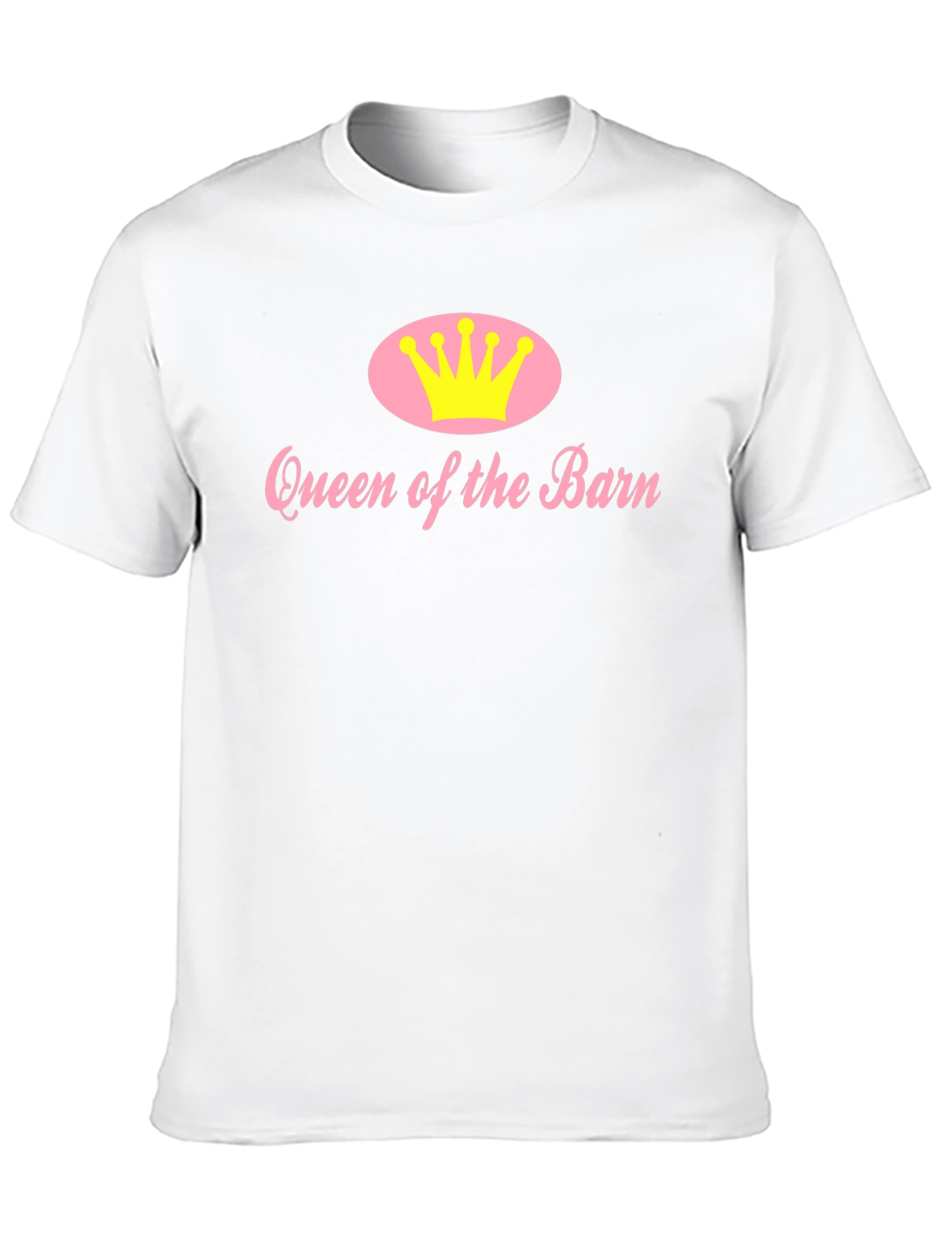 Queen of the Barn Black T-Shirt