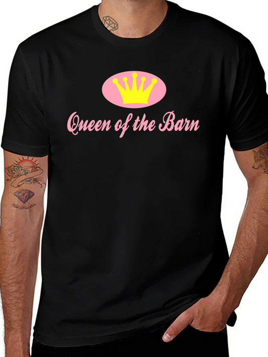 Queen of the Barn Black T-Shirt