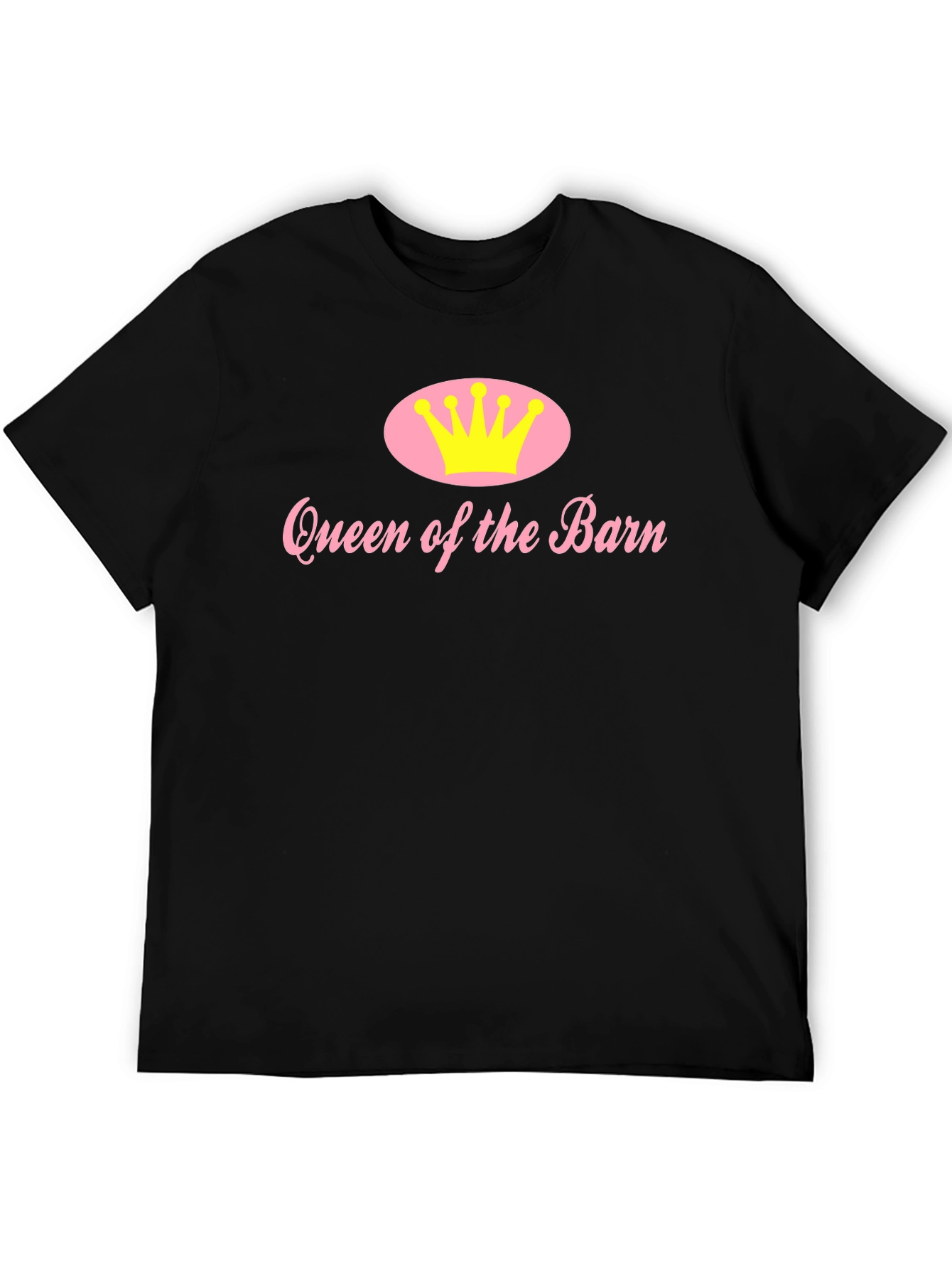 Queen of the Barn Black T-Shirt