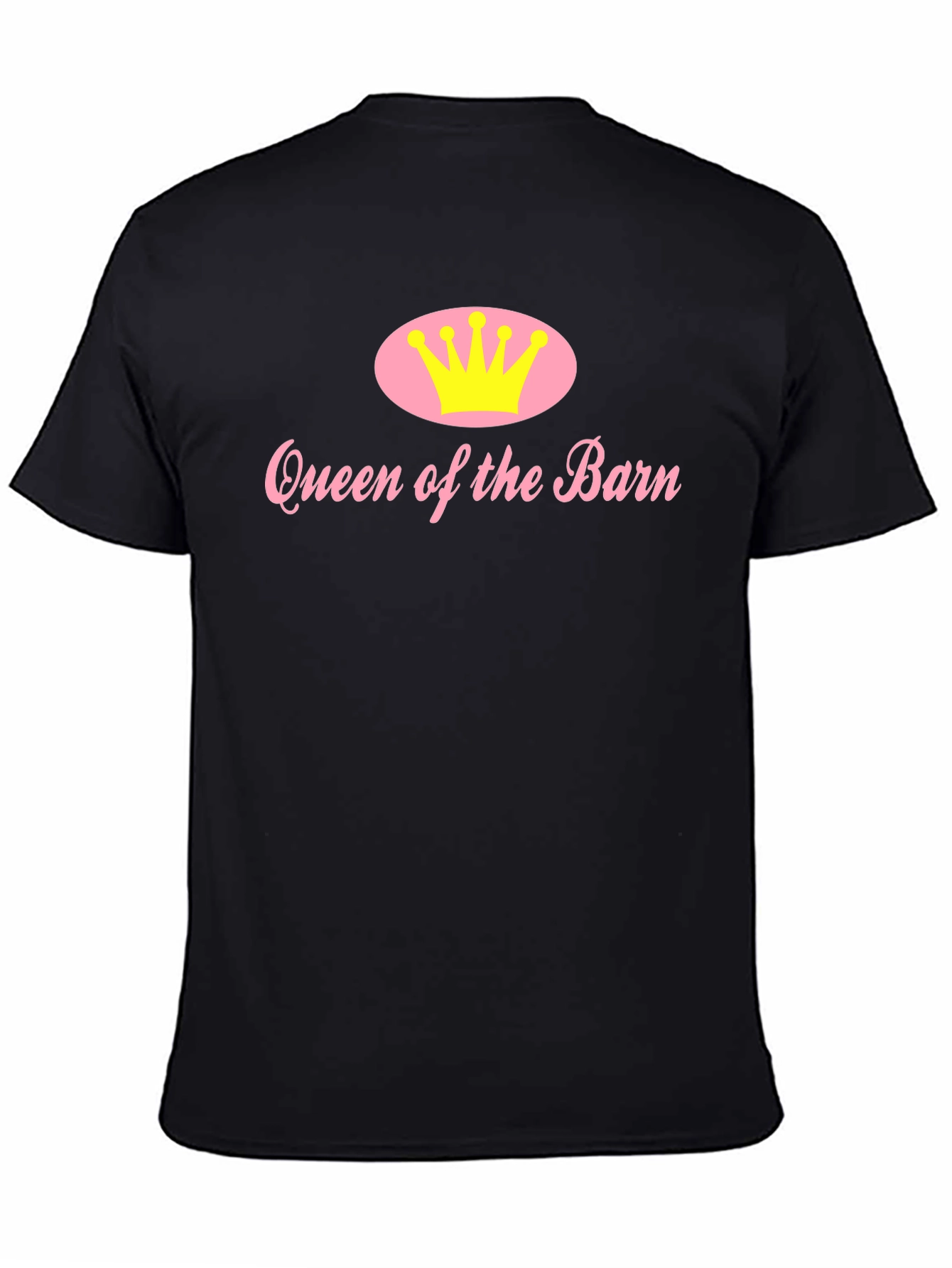 Queen of the Barn Black T-Shirt