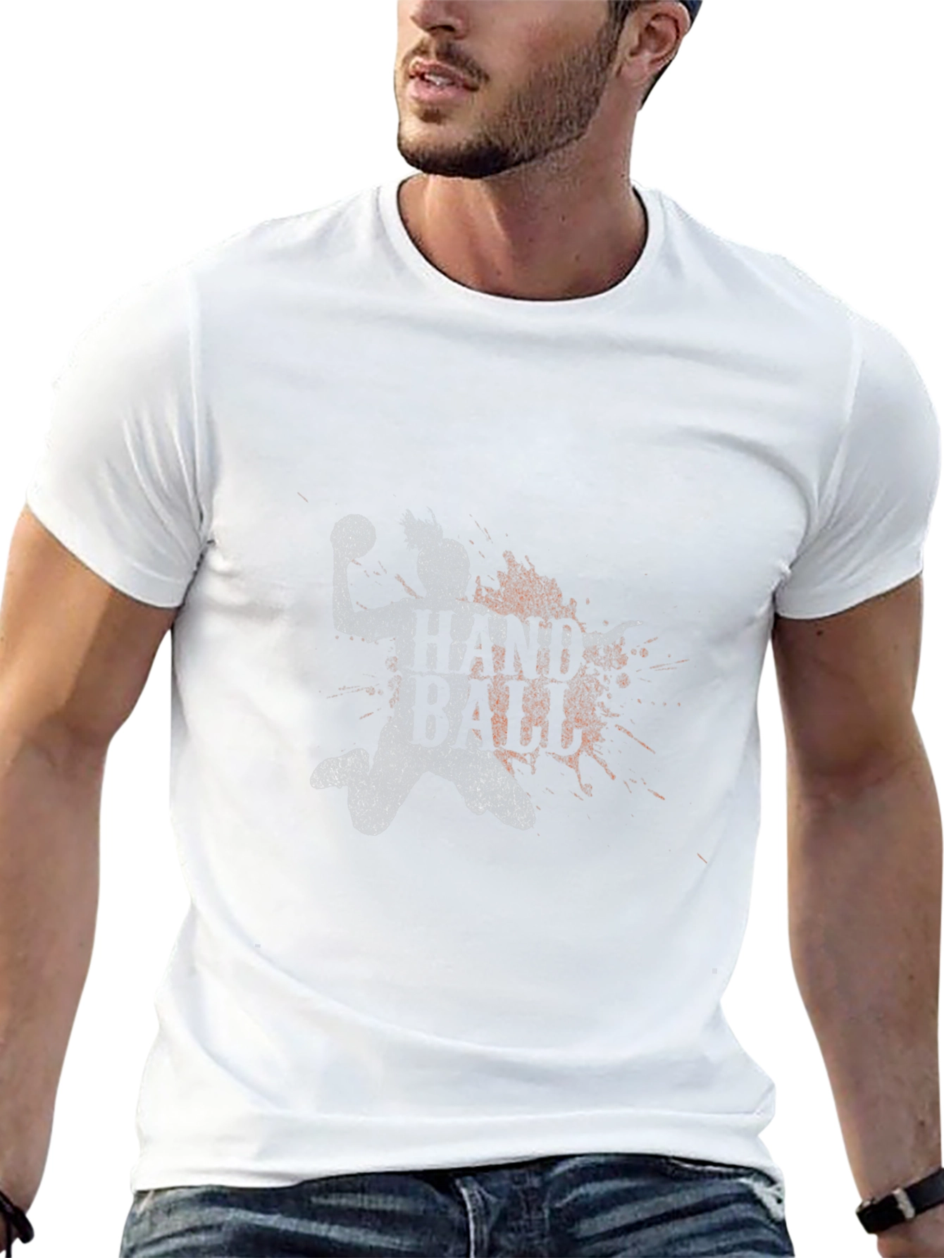 Handball Graphic T-Shirt - Stylish Sportswear