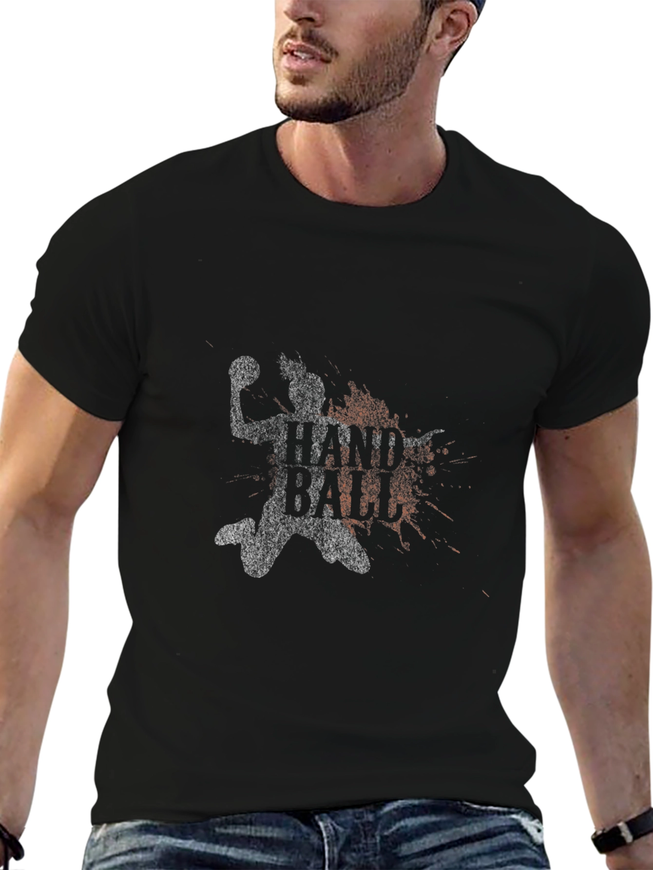 Handball Graphic T-Shirt - Stylish Sportswear