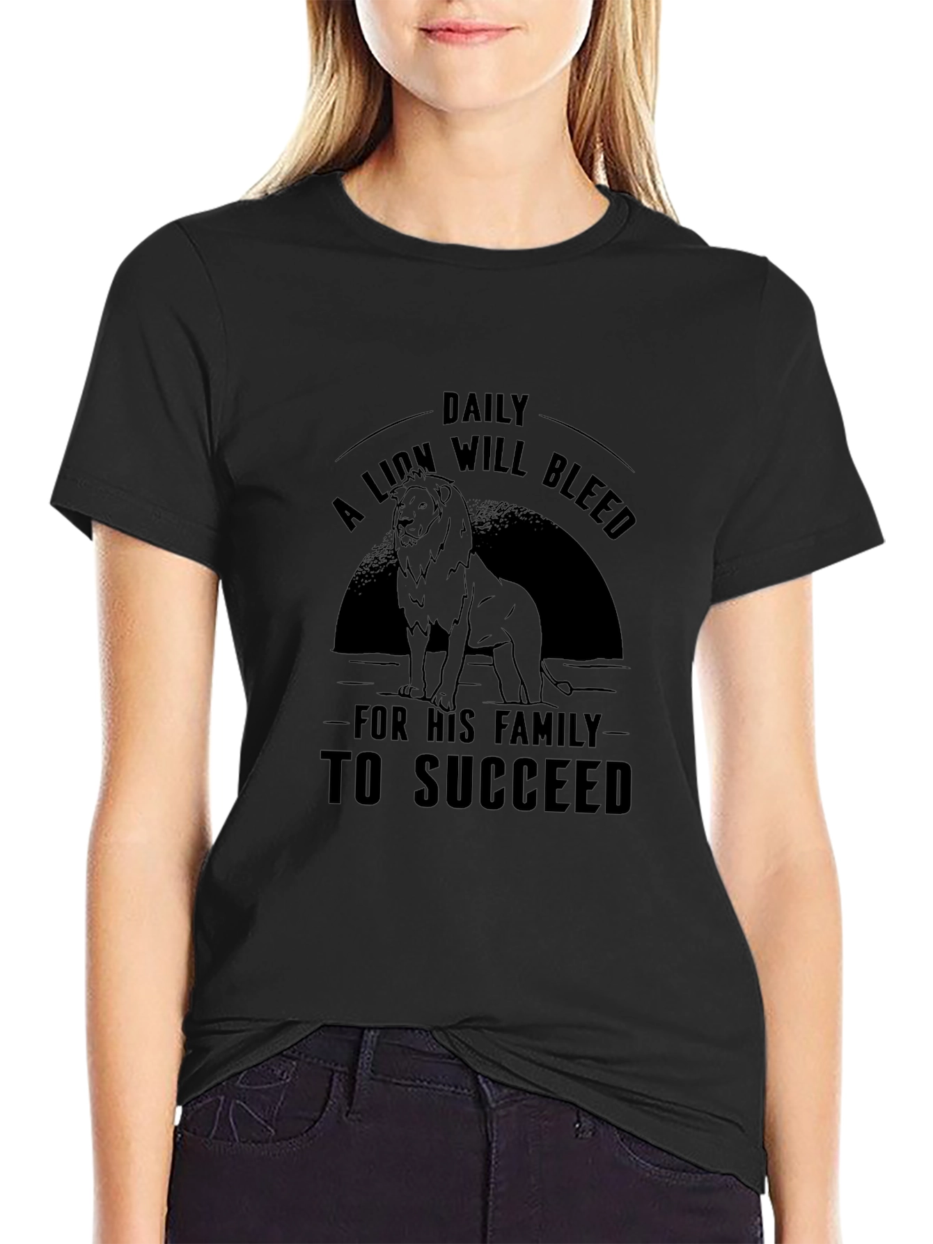 Lion Family Success Graphic Tee