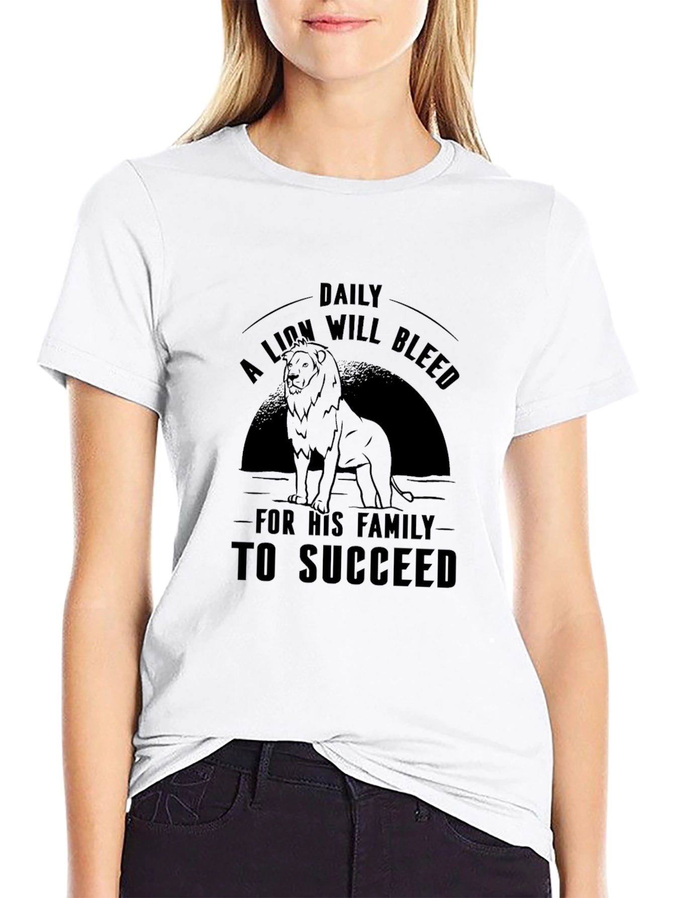 Lion Family Success Graphic Tee