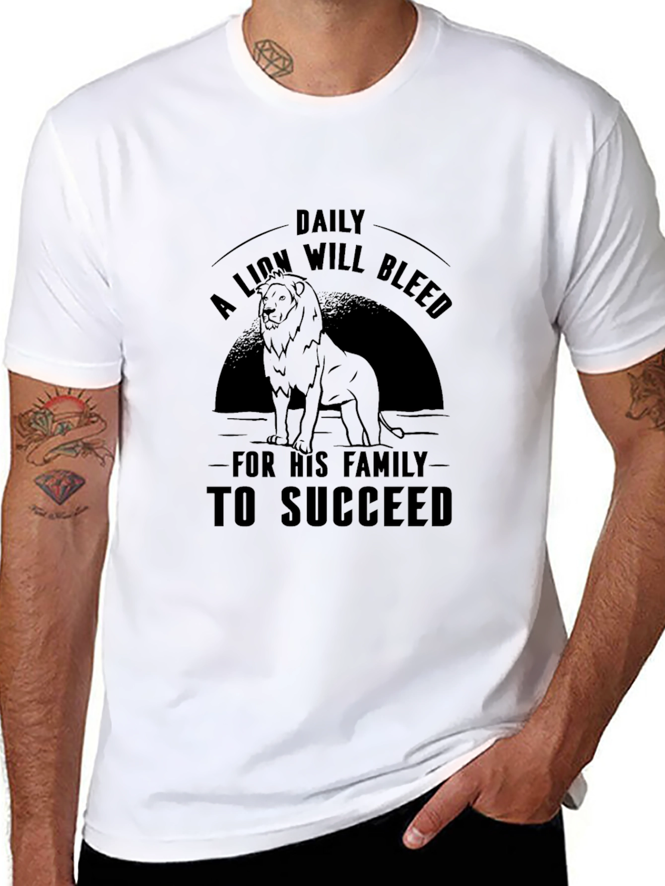 Lion Family Success Graphic Tee