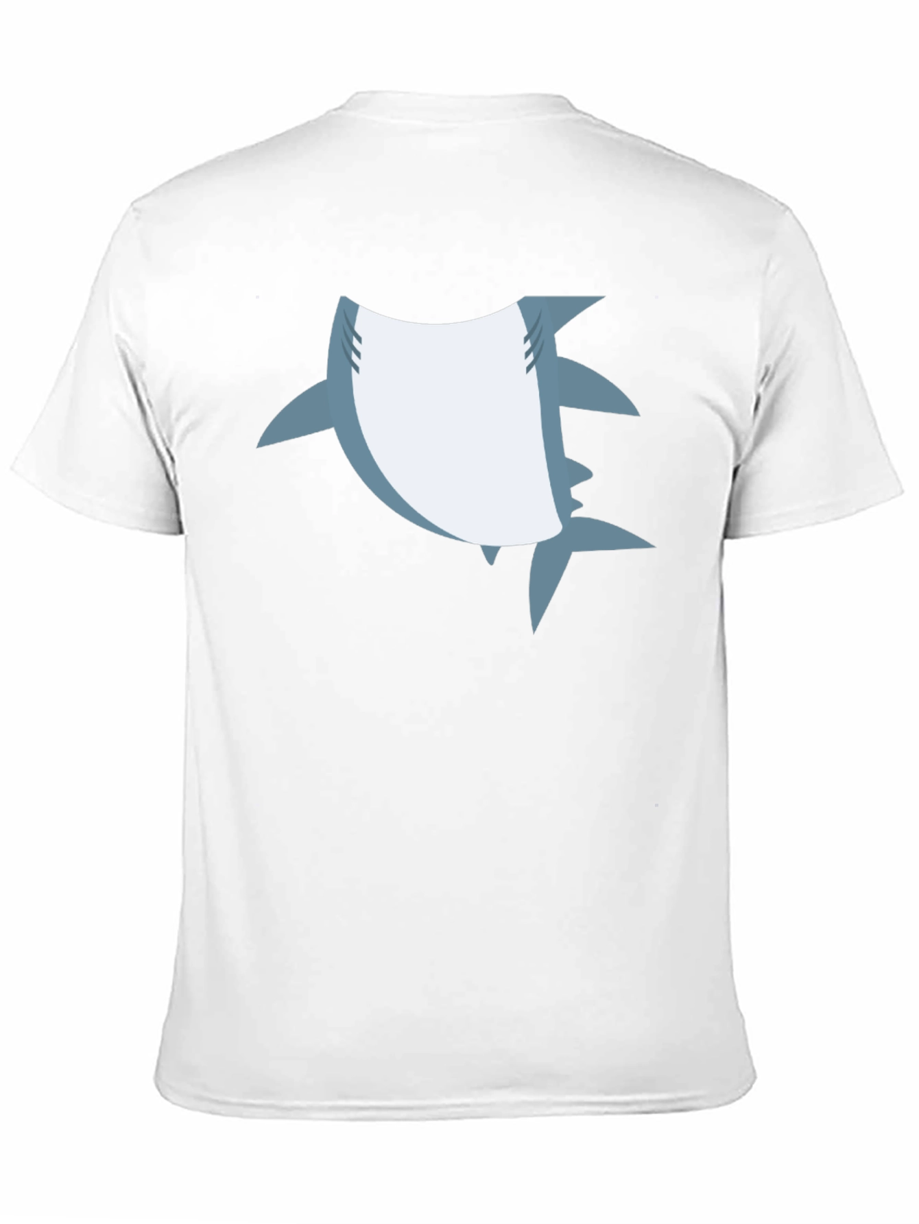Shark Graphic Black T-Shirt - Mens Casual Tee