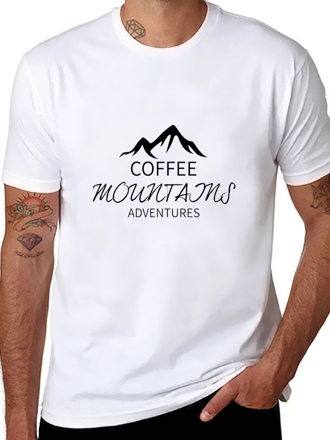 Coffee Mountains Adventures Graphic Tee