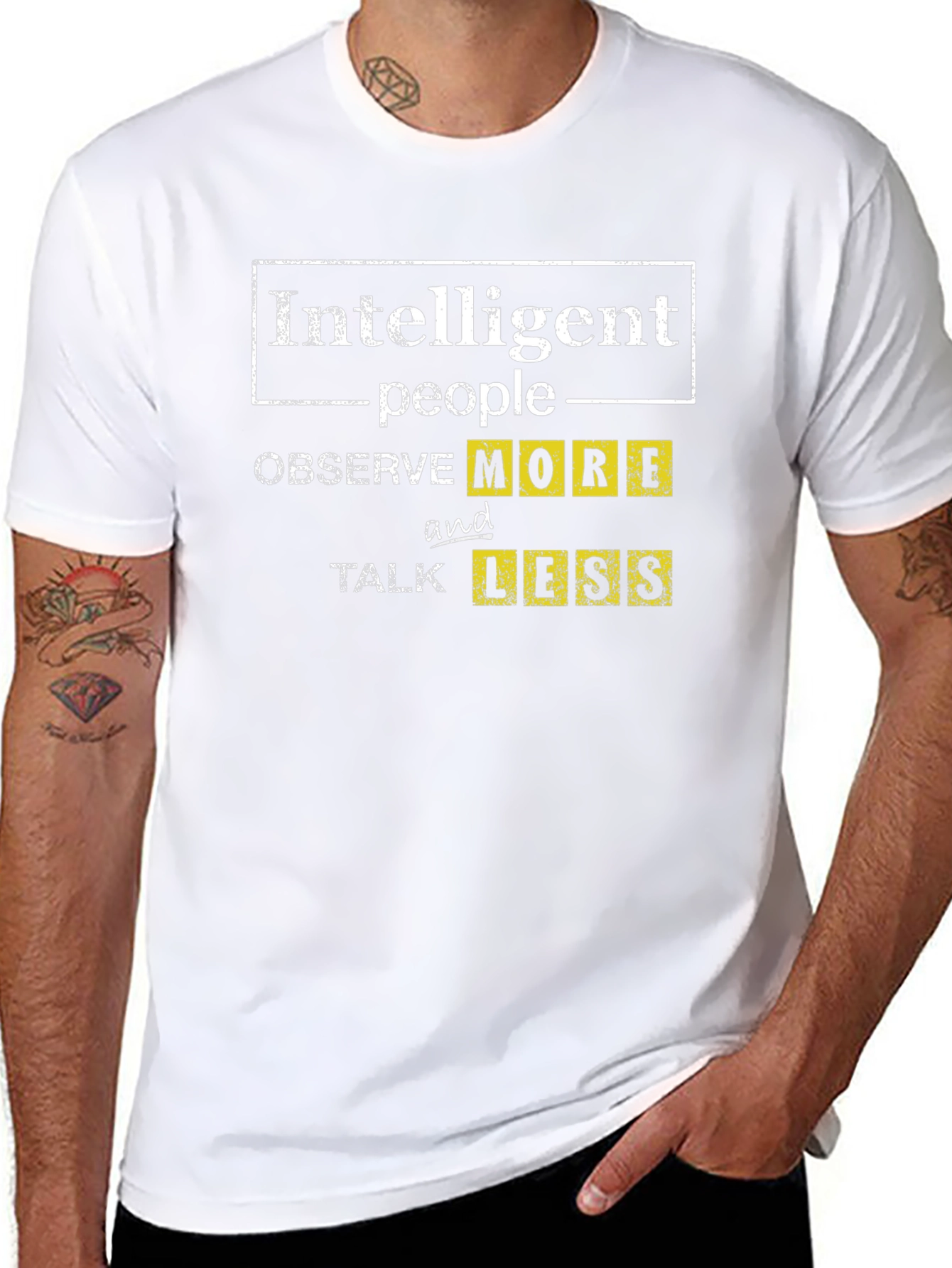Intelligent People Observe More T-Shirt