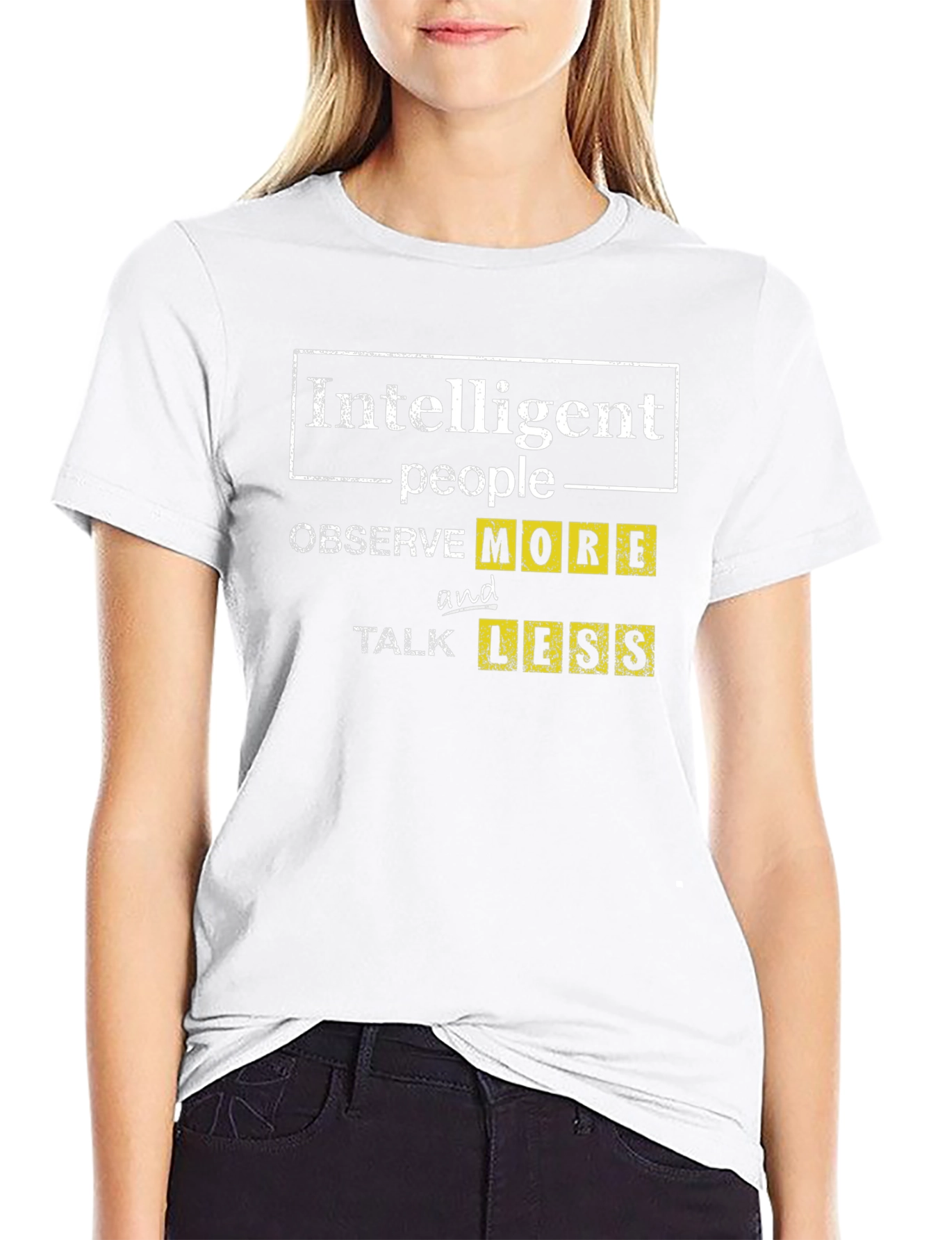 Intelligent People Observe More T-Shirt