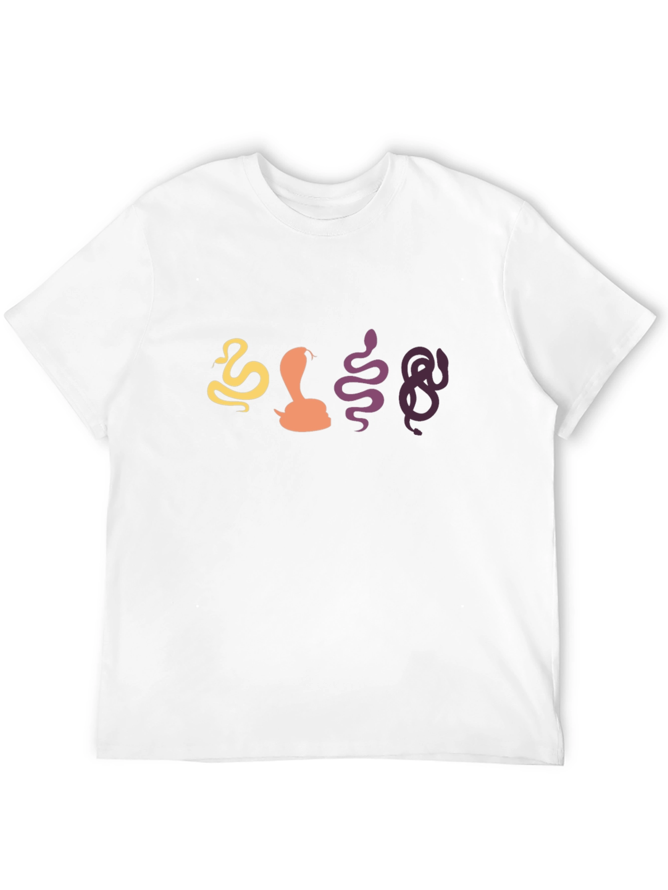 Snakes Graphic Tee - Black
