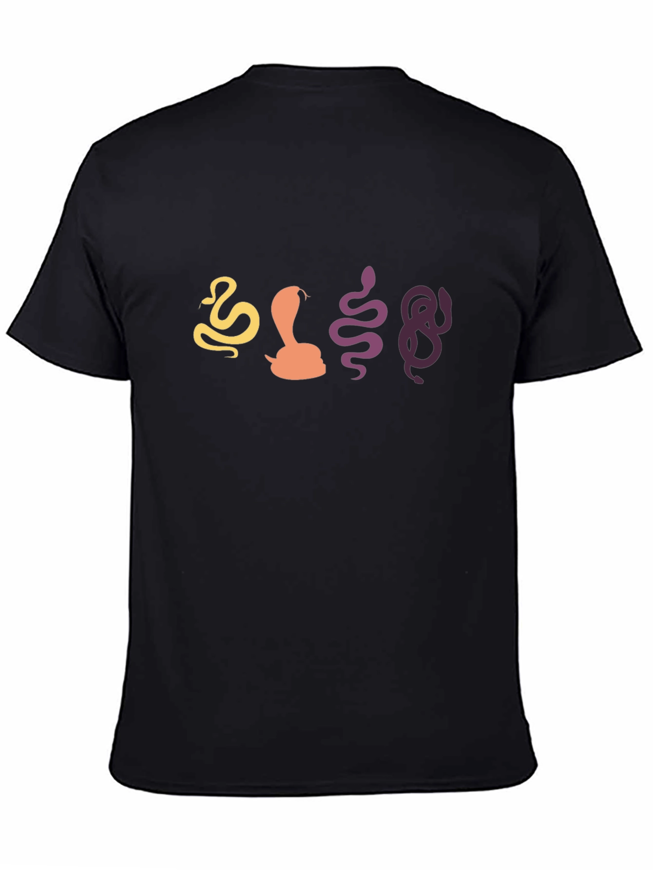 Snakes Graphic Tee - Black