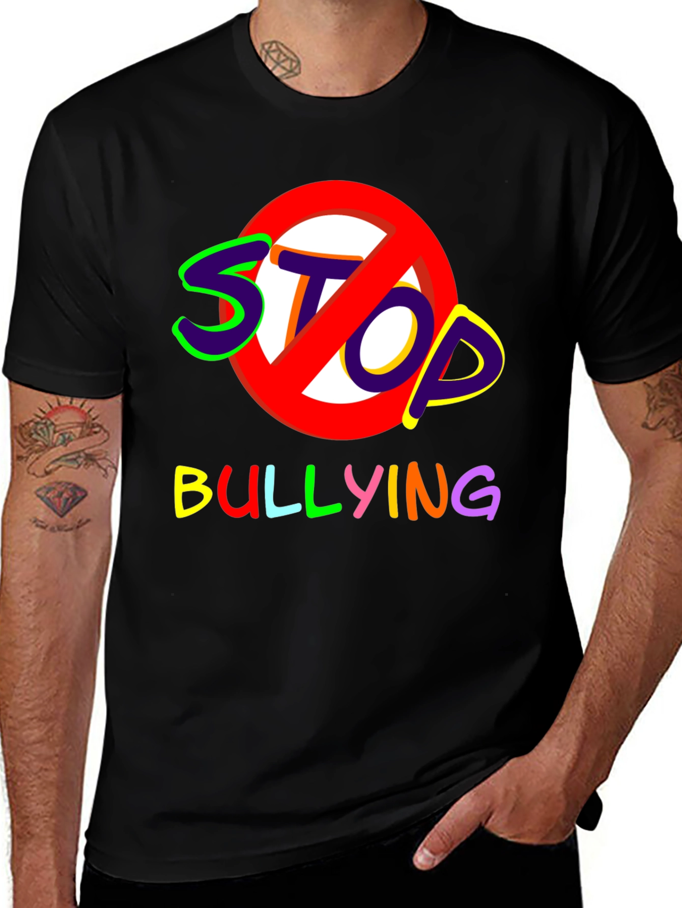 Stop Bullying Graphic Tee - Anti-Bullying T-Shirt