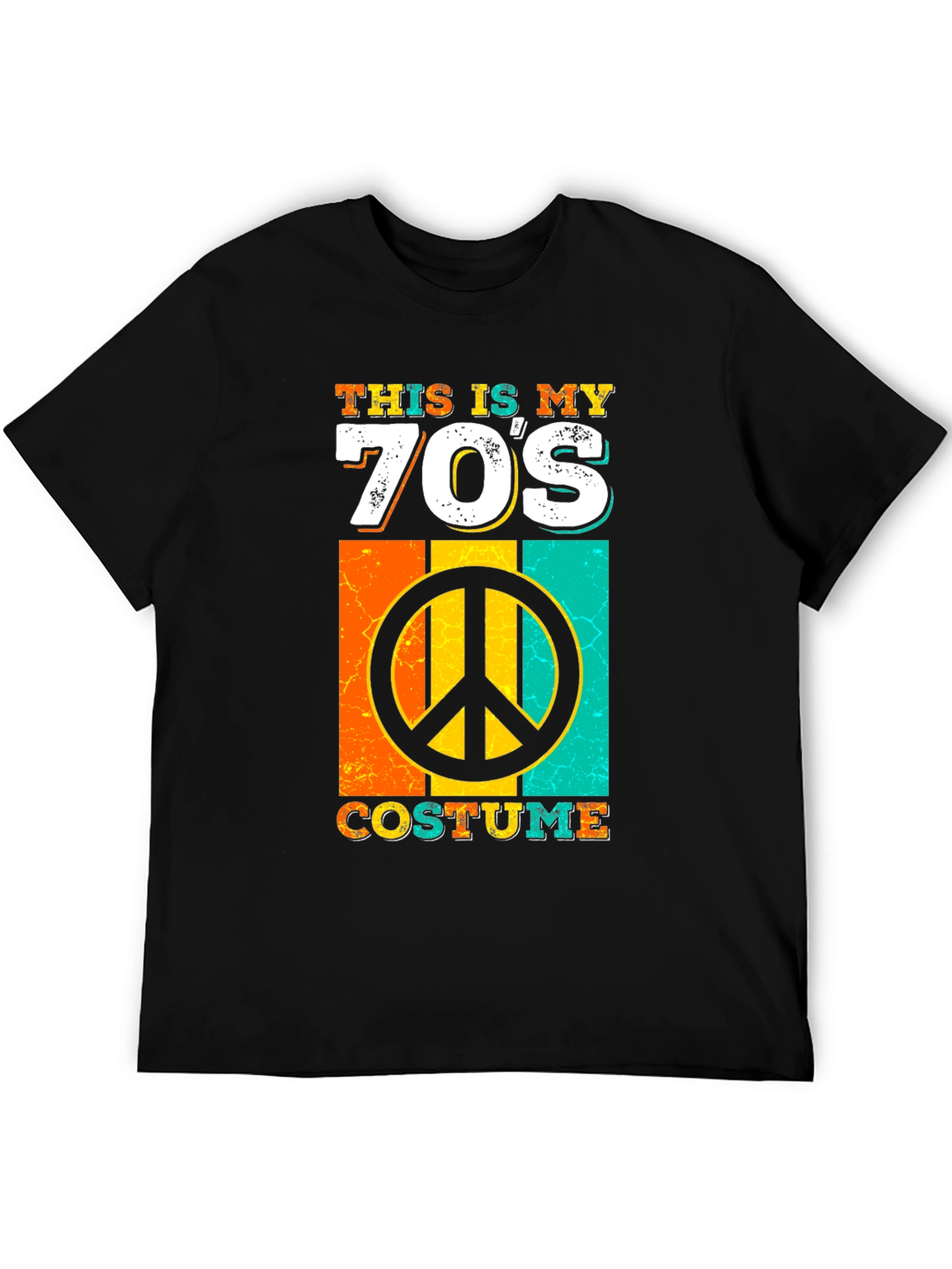 70s Costume T-Shirt Retro Peace Sign