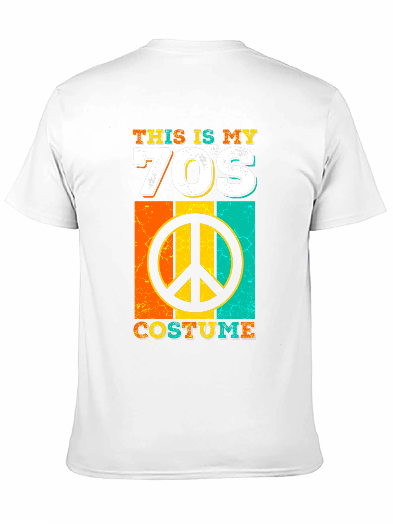 70s Costume T-Shirt Retro Peace Sign