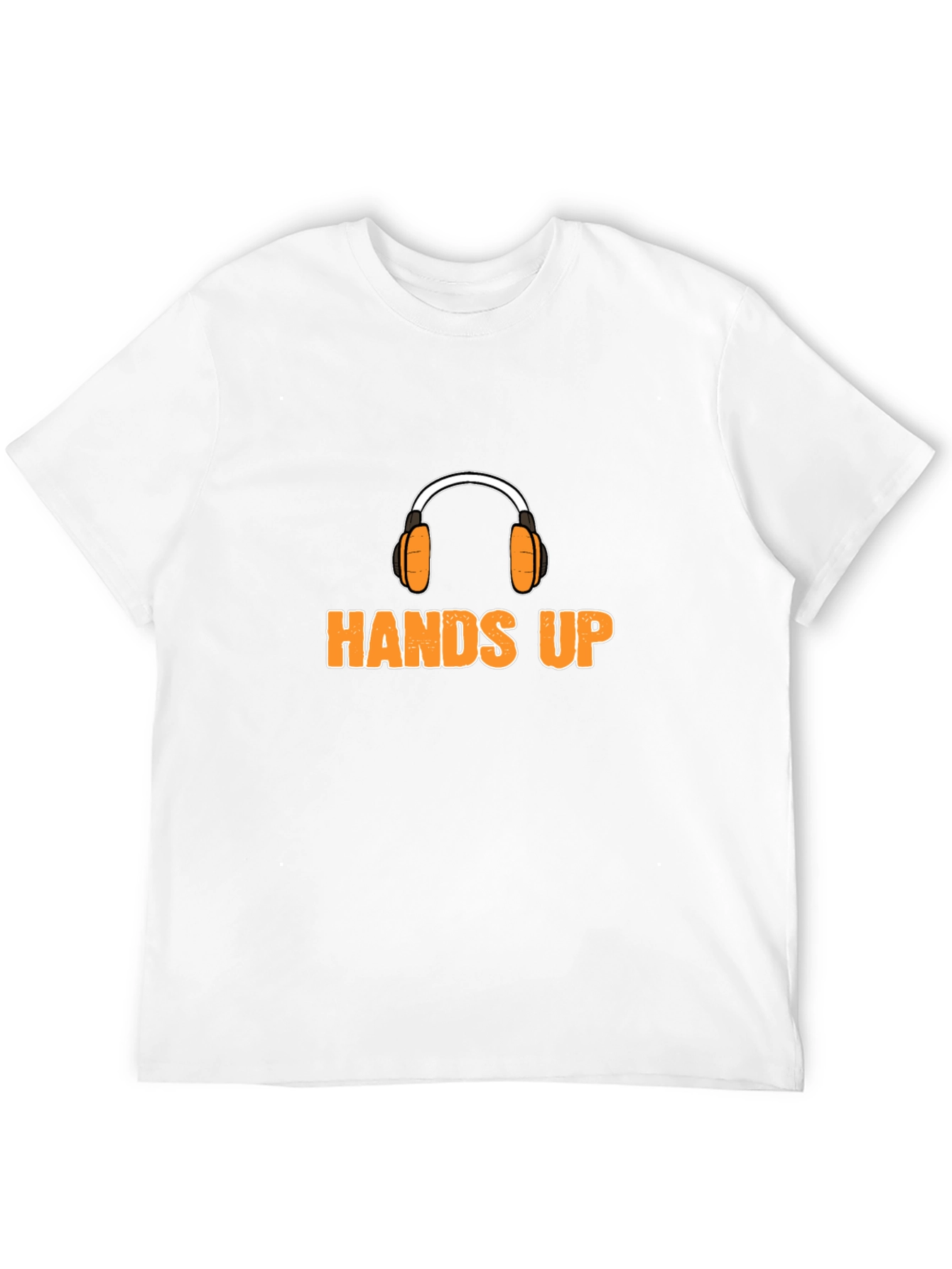 Hands Up Headphones Graphic Tee