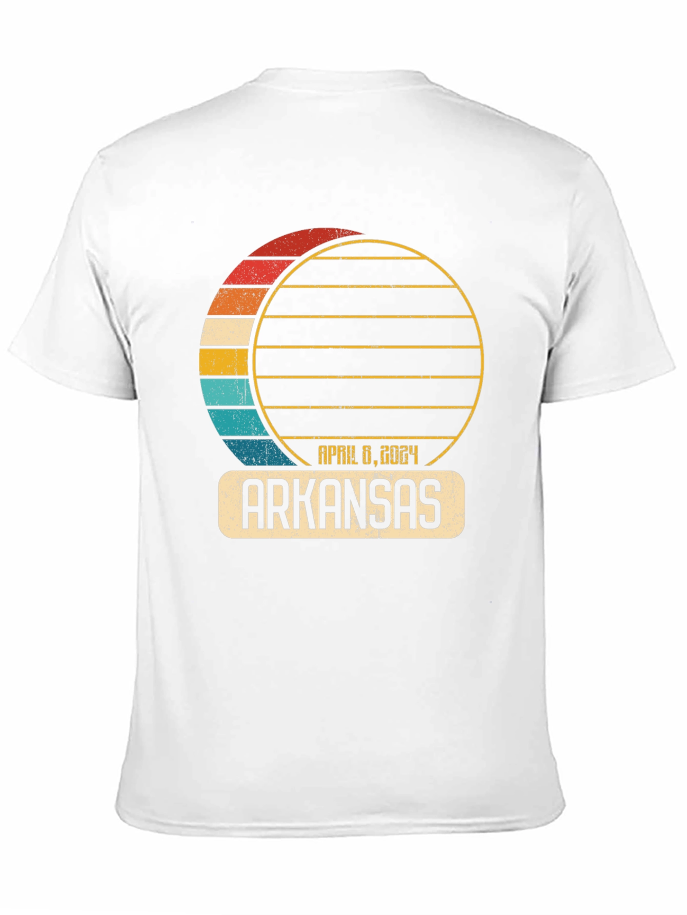 Arkansas April 8 2024 Eclipse T-Shirt