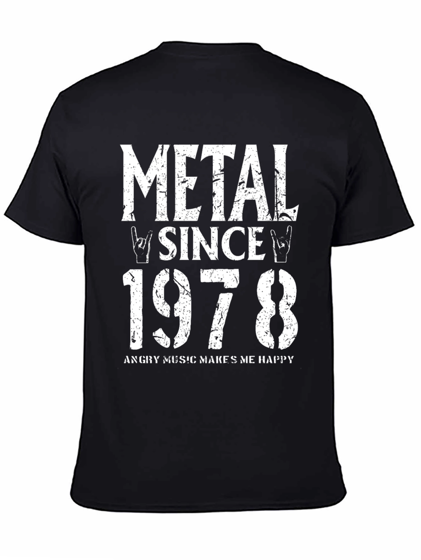 Metal Since 1978 Graphic T-Shirt - Rock Music Tee