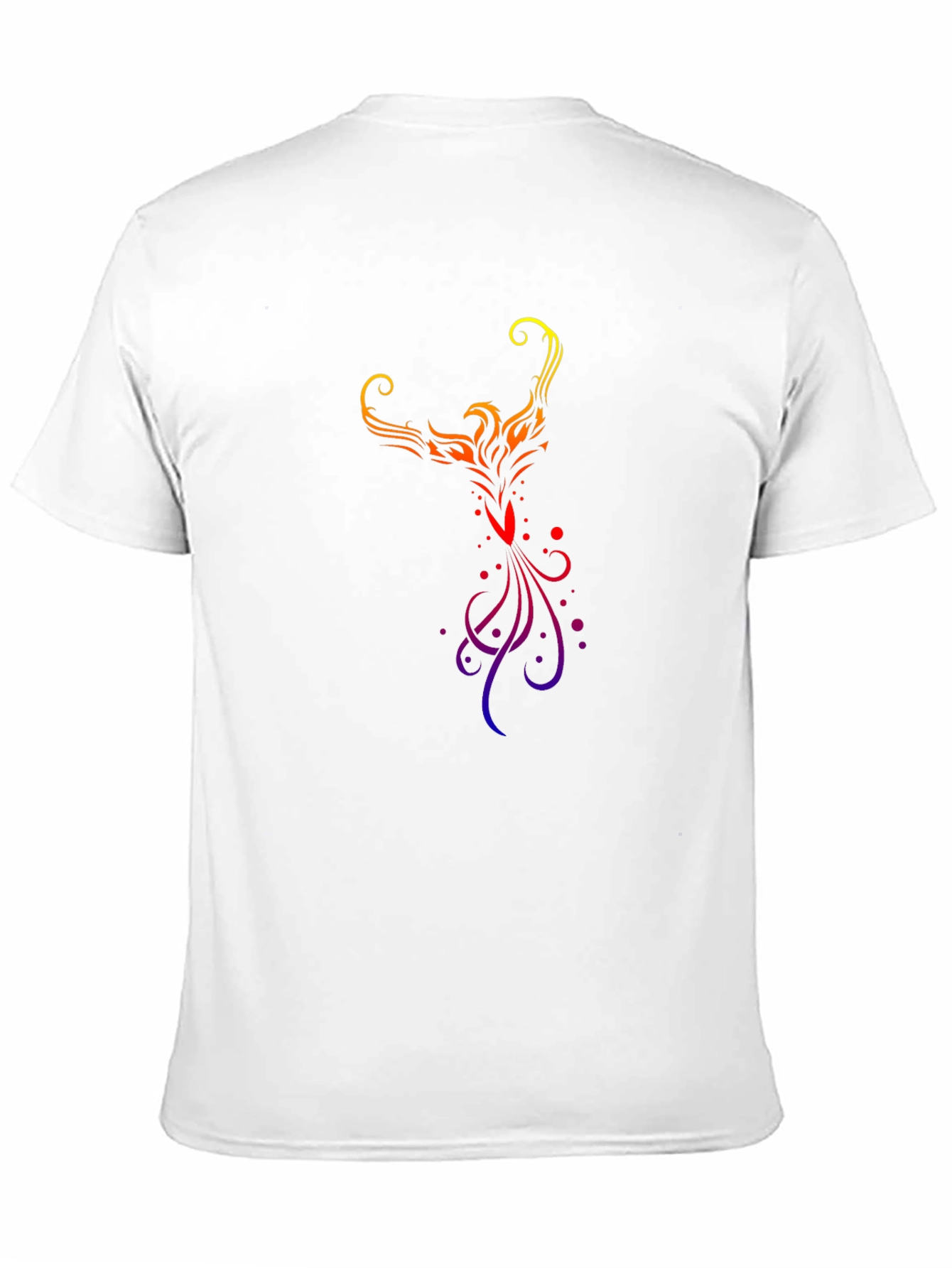 Phoenix Graphic Tee - Black Cotton Blend