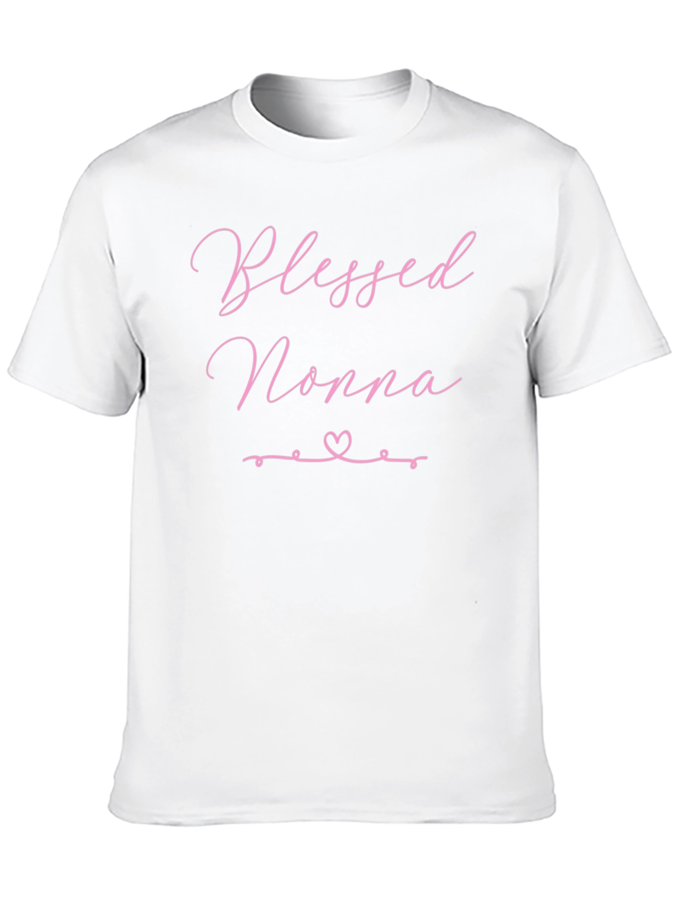Blessed Nonna Graphic T-Shirt - Black