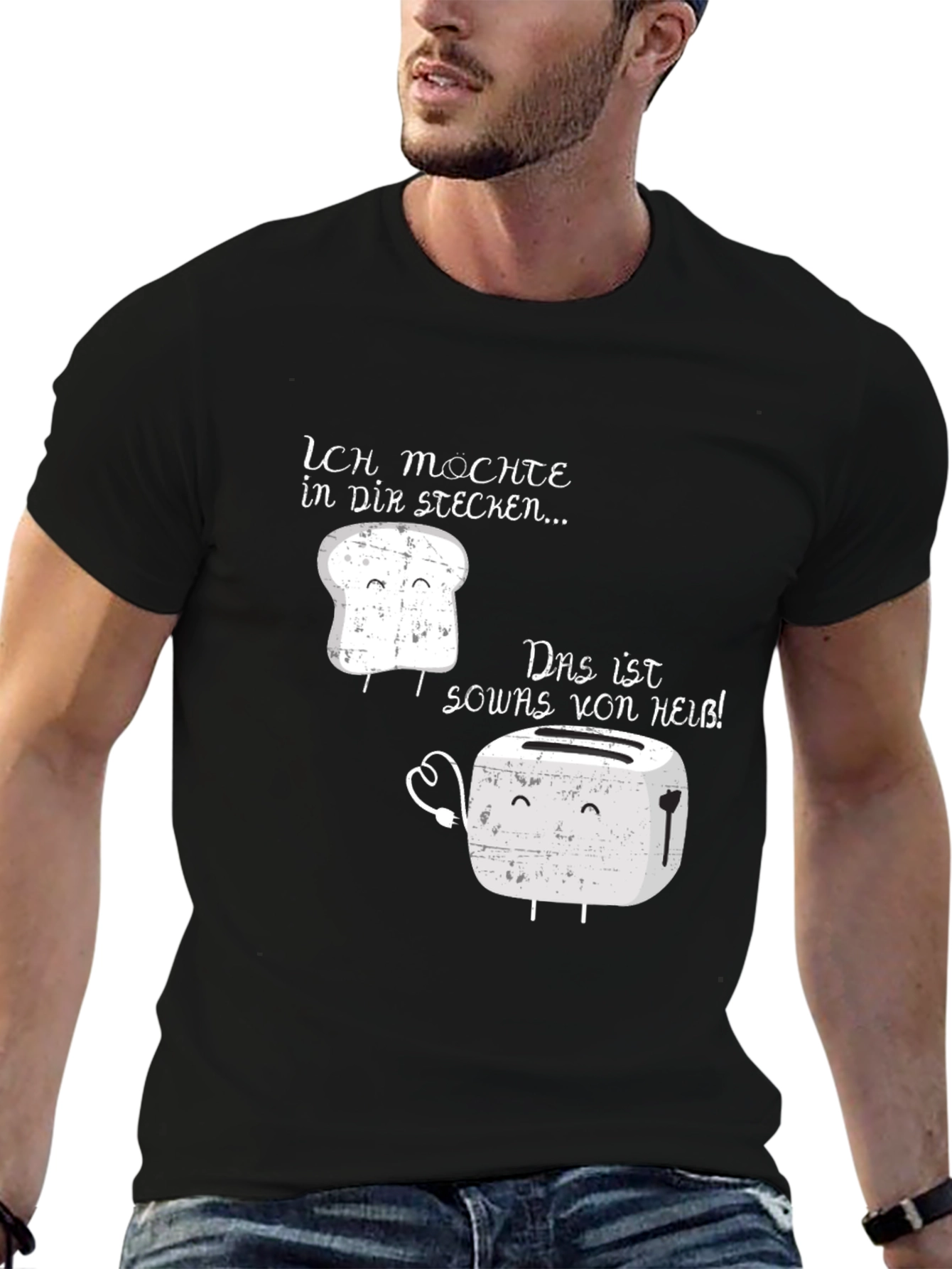 Funny German Toaster & Toast T-Shirt
