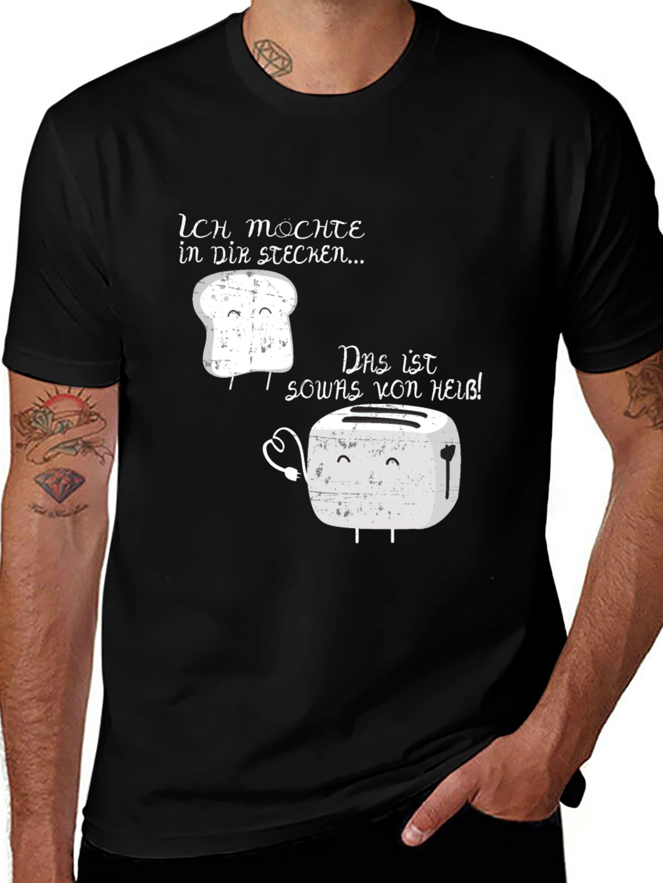 Funny German Toaster & Toast T-Shirt
