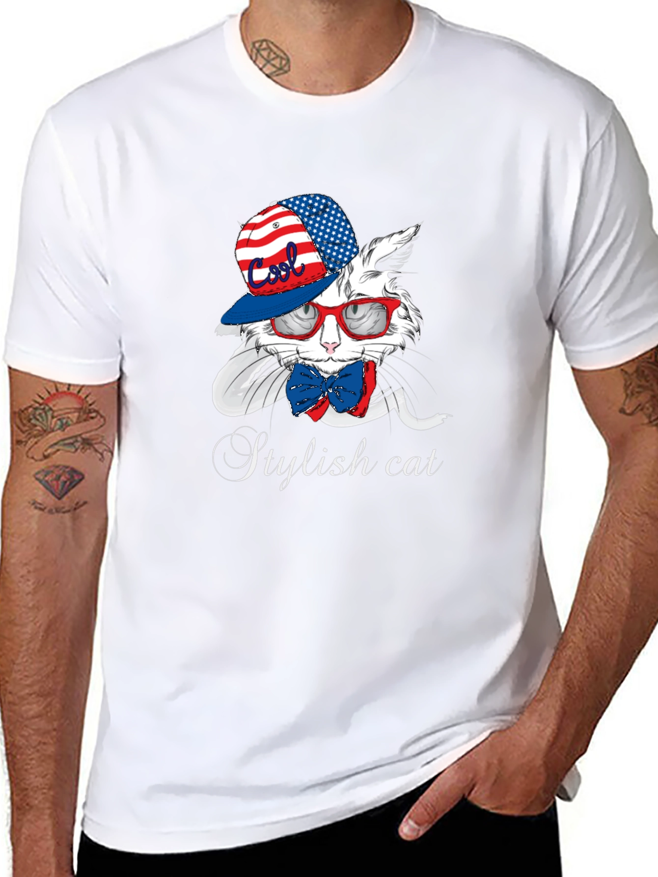 Cool Cat Graphic T-Shirt | Stylish Unisex Tee