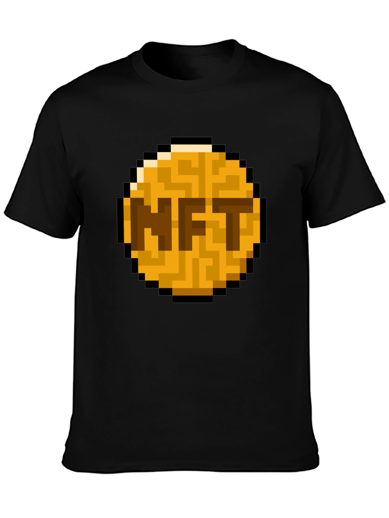 NFT Pixel Art T-Shirt - Crypto Fashion