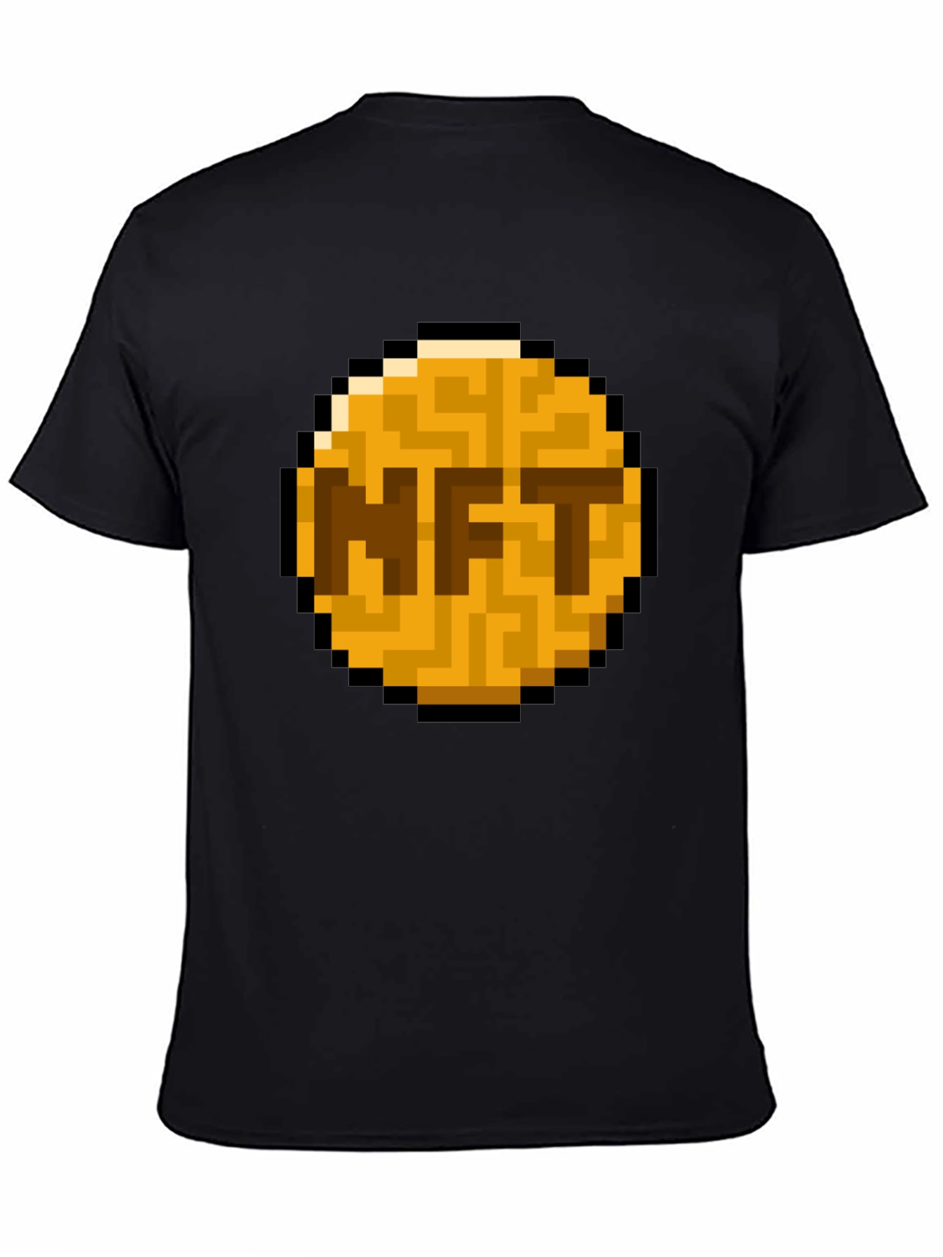 NFT Pixel Art T-Shirt - Crypto Fashion