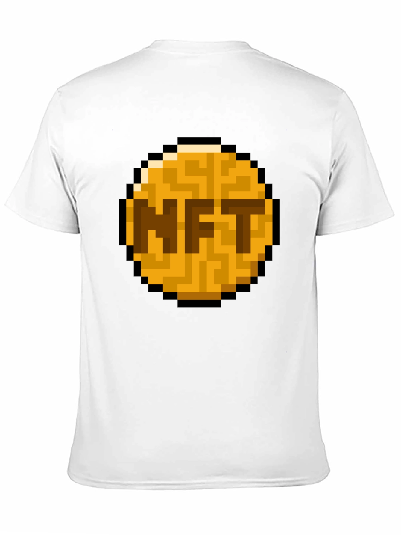NFT Pixel Art T-Shirt - Crypto Fashion
