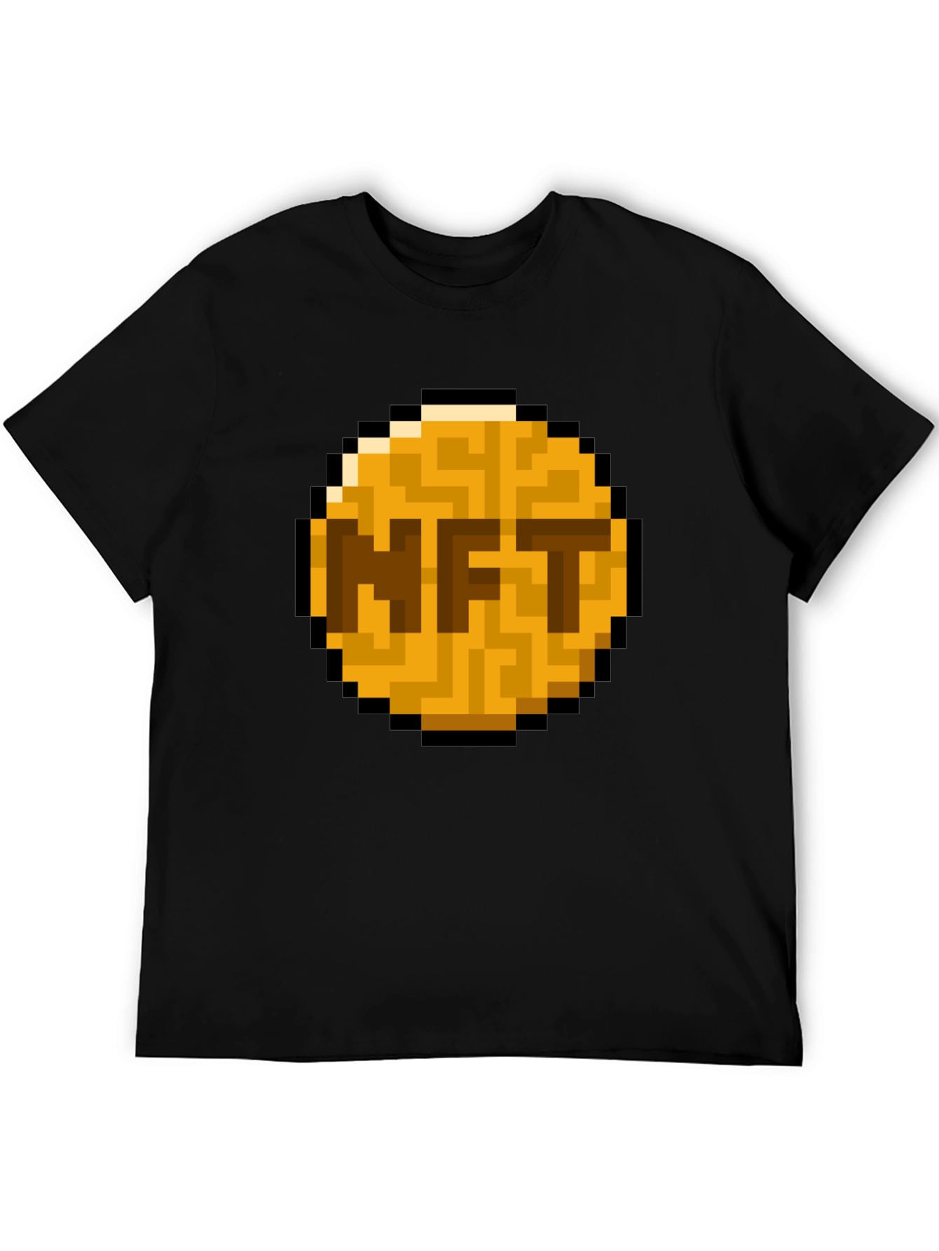NFT Pixel Art T-Shirt - Crypto Fashion