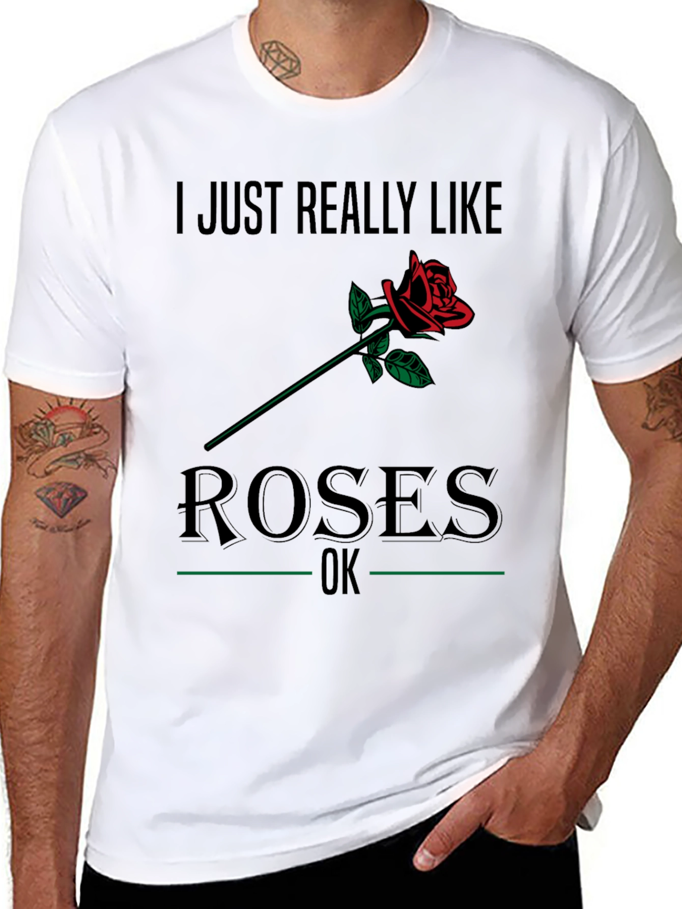 I Just Really Like Roses T-Shirt
