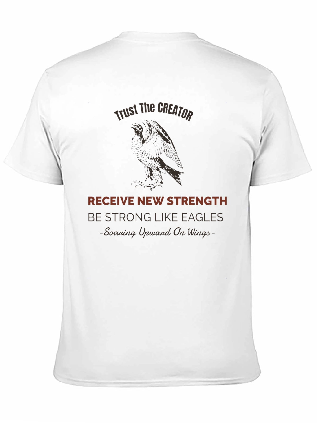 Trust The Creator Black Graphic T-Shirt