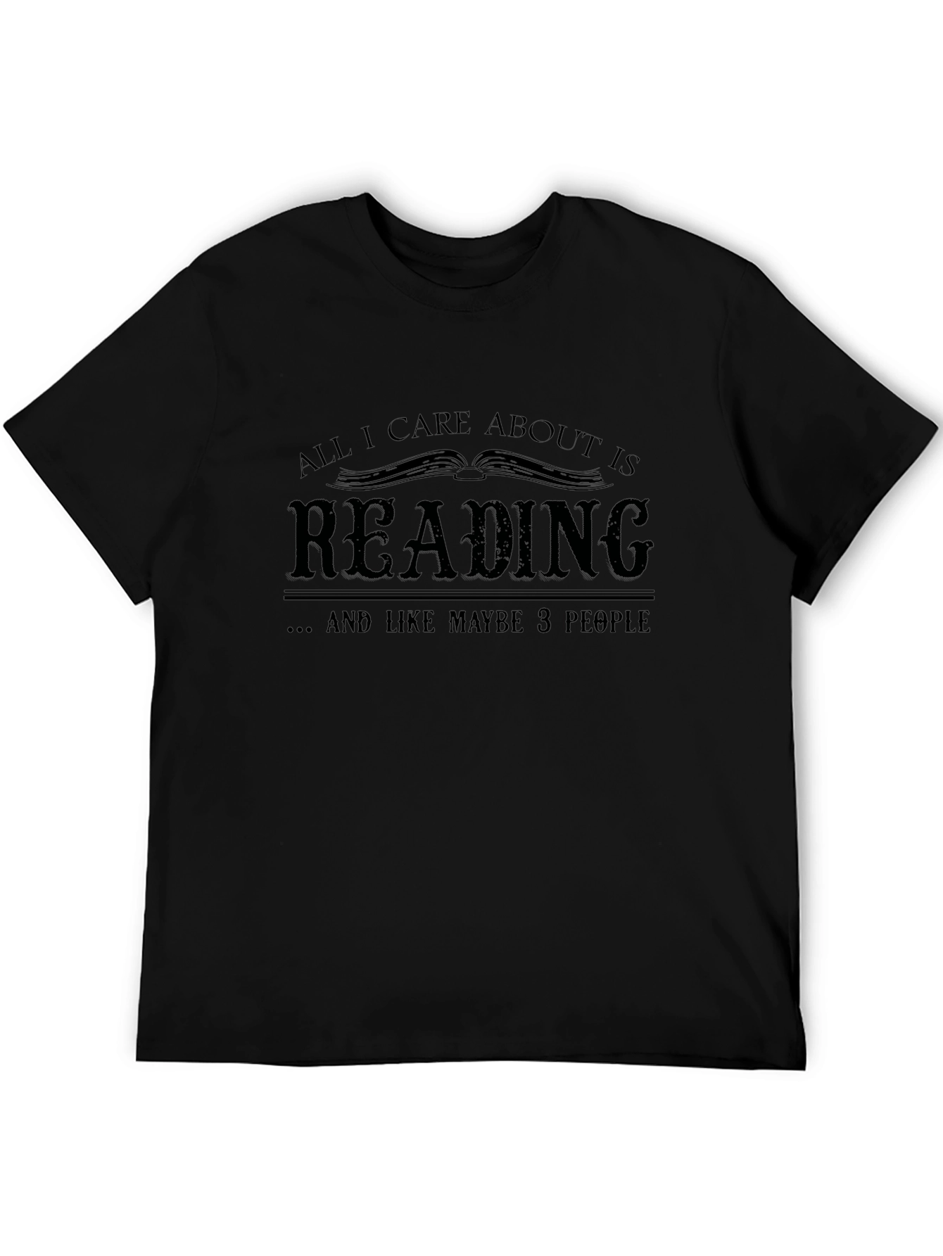 Reading Lovers T-Shirt: All I Care About Is Reading