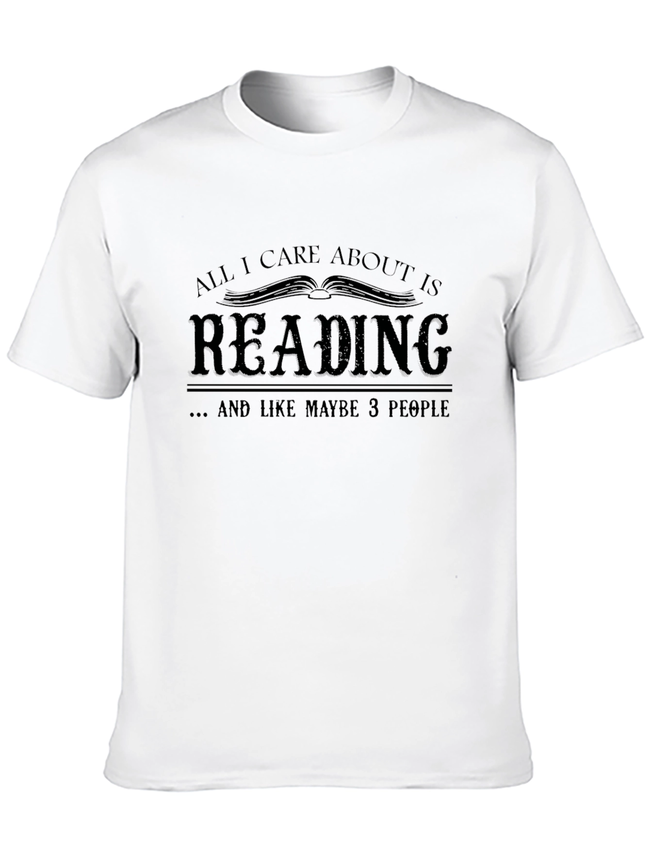 Reading Lovers T-Shirt: All I Care About Is Reading