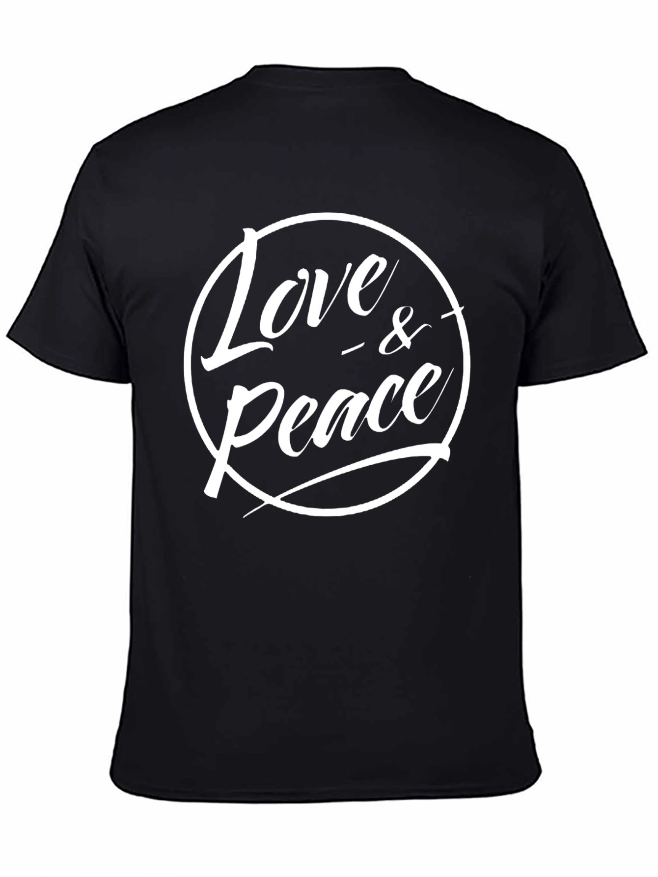 Love & Peace Graphic T-Shirt