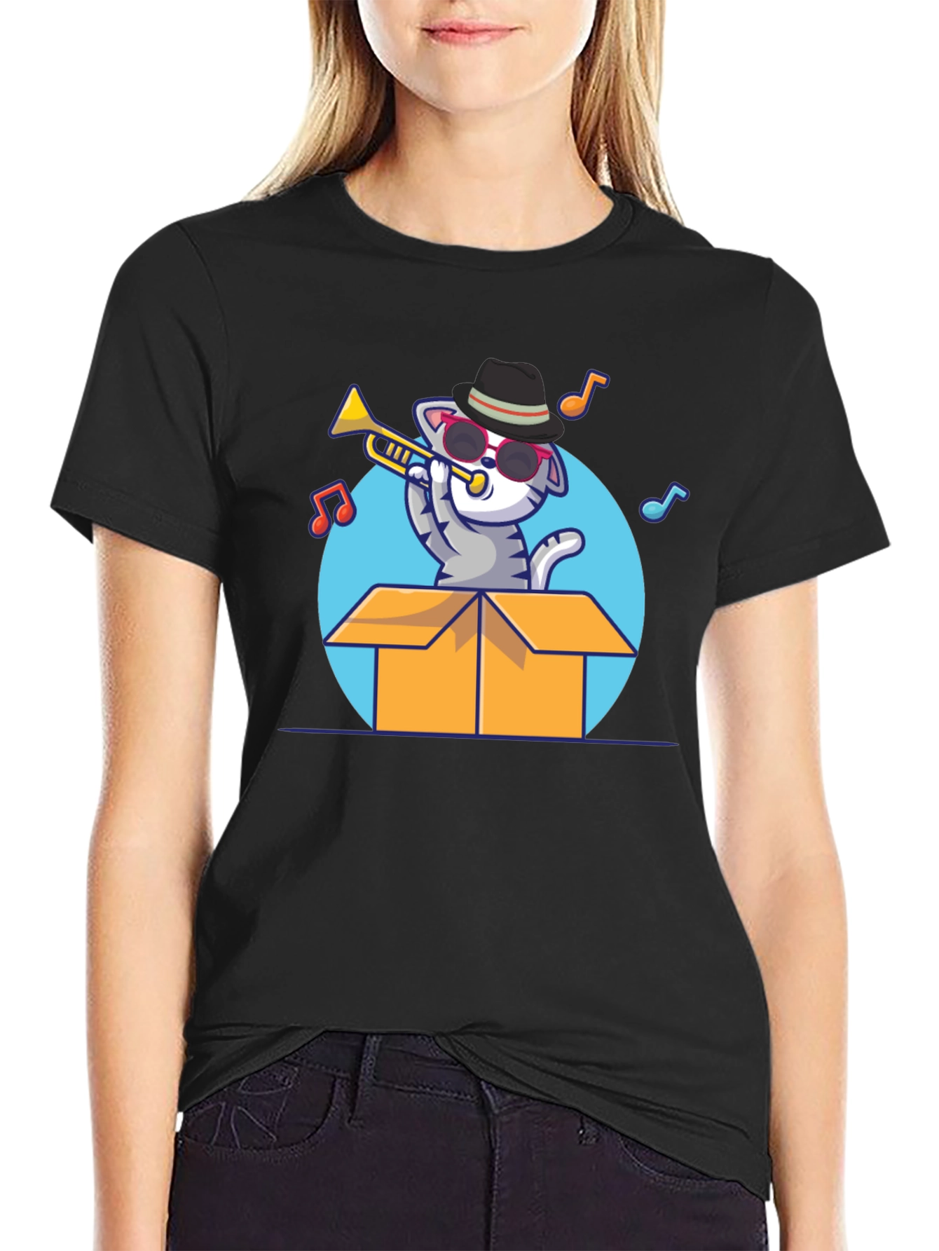 Cool Cat Trumpet T-Shirt