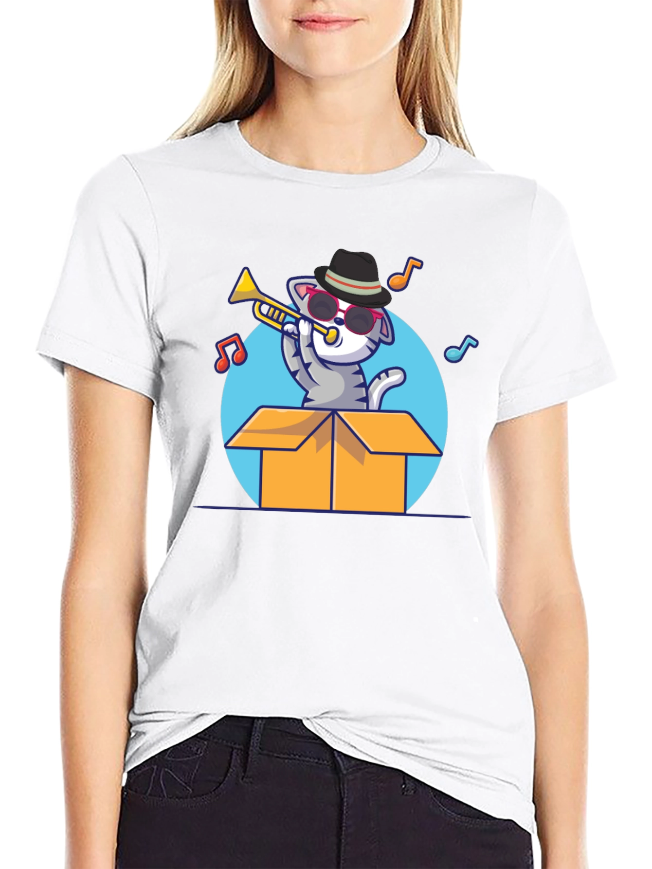 Cool Cat Trumpet T-Shirt