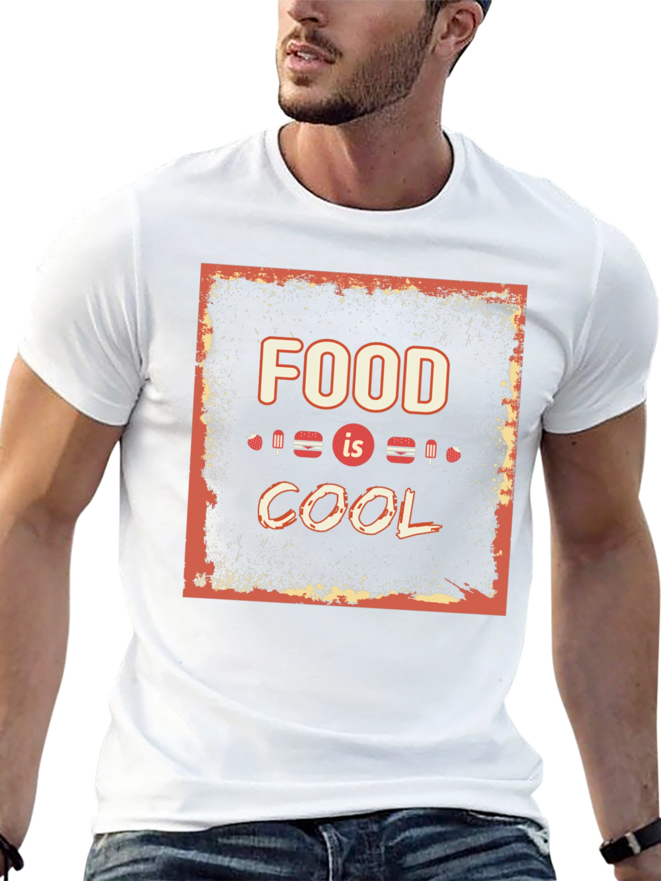Food is Cool Graphic T-Shirt