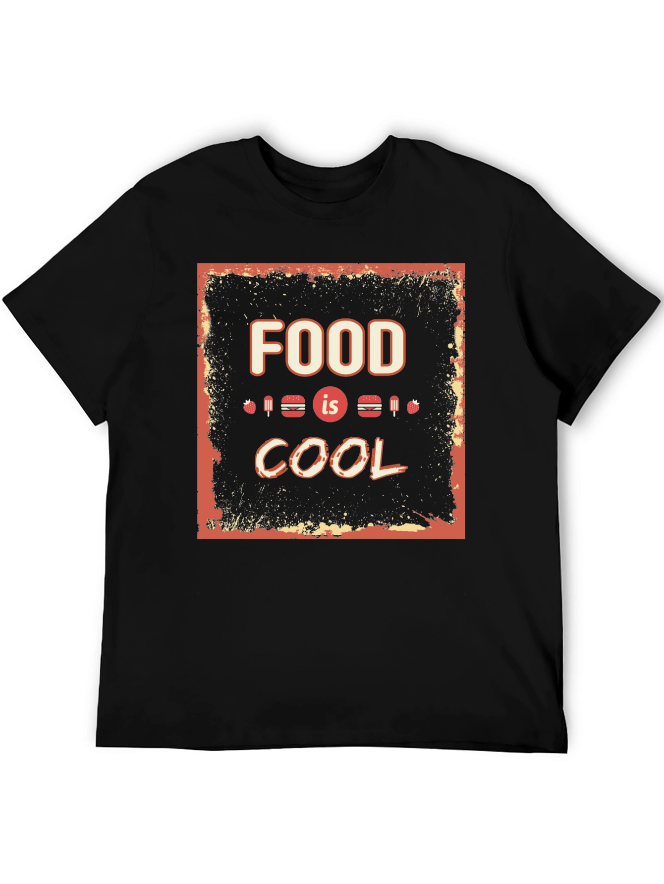 Food is Cool Graphic T-Shirt