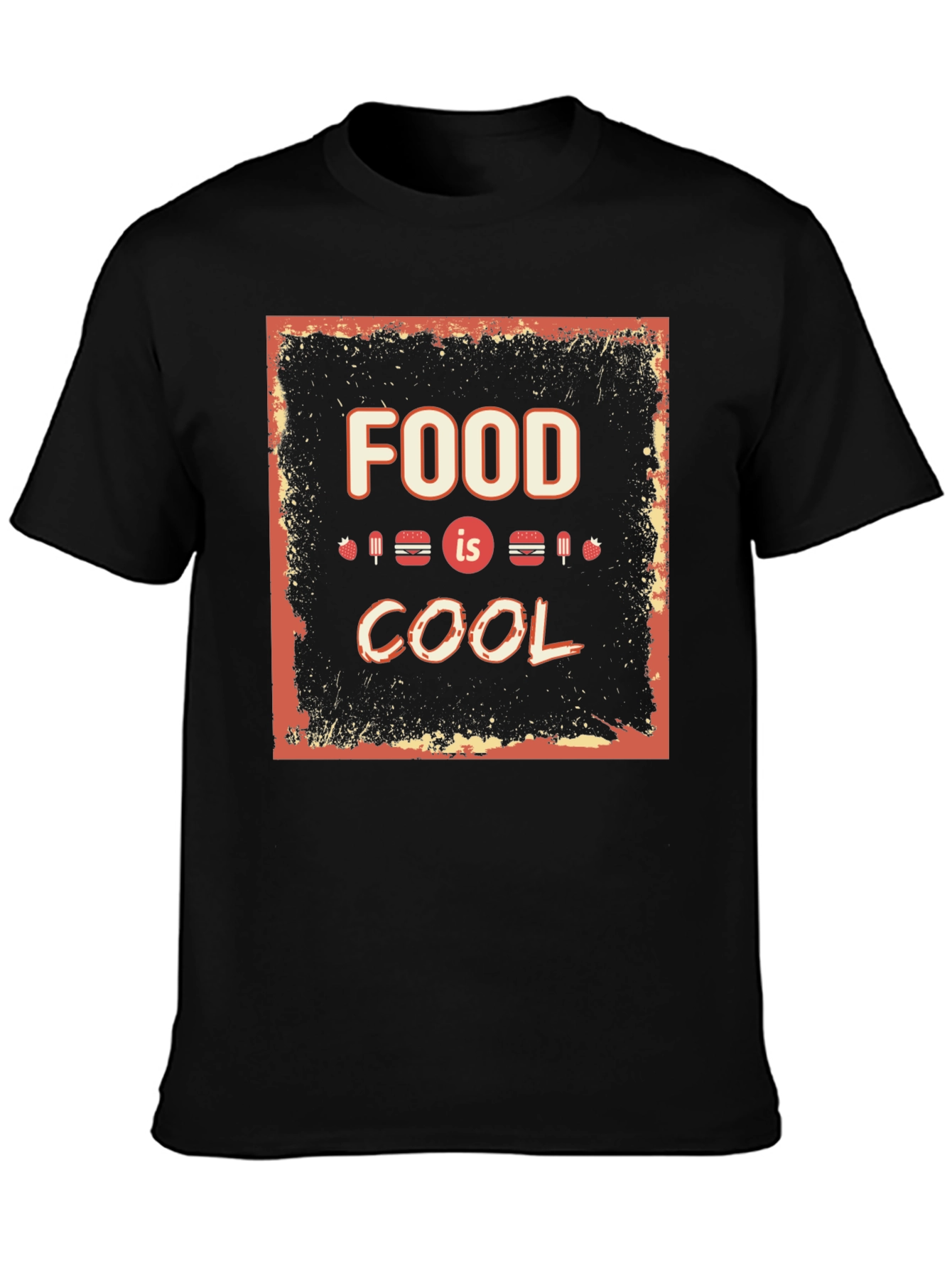 Food is Cool Graphic T-Shirt