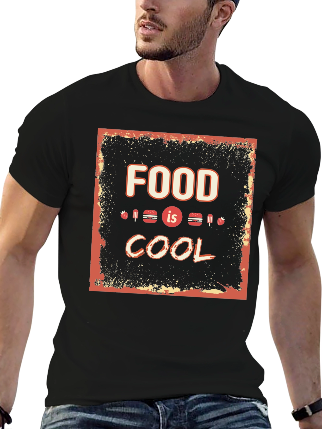 Food is Cool Graphic T-Shirt