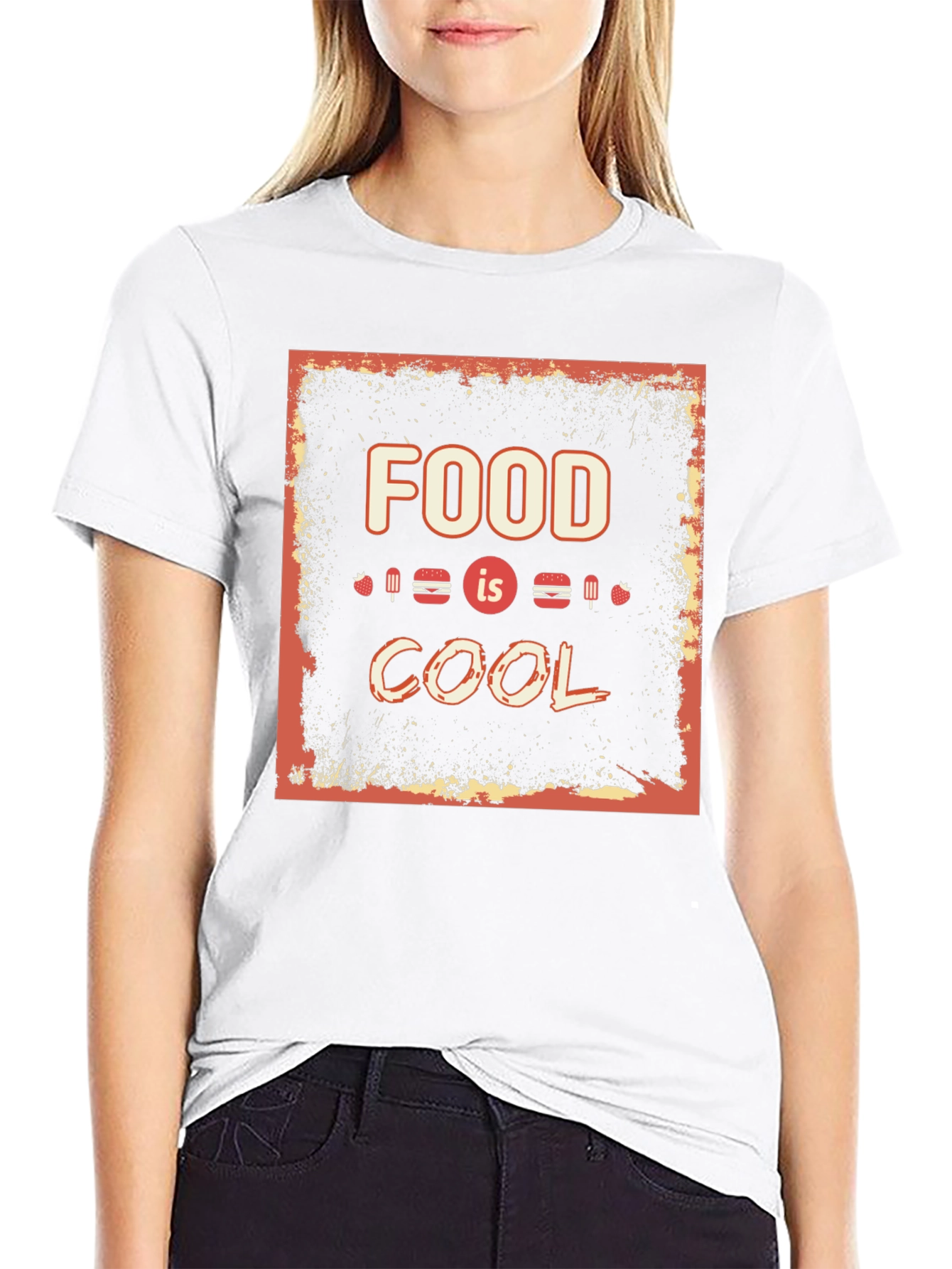Food is Cool Graphic T-Shirt