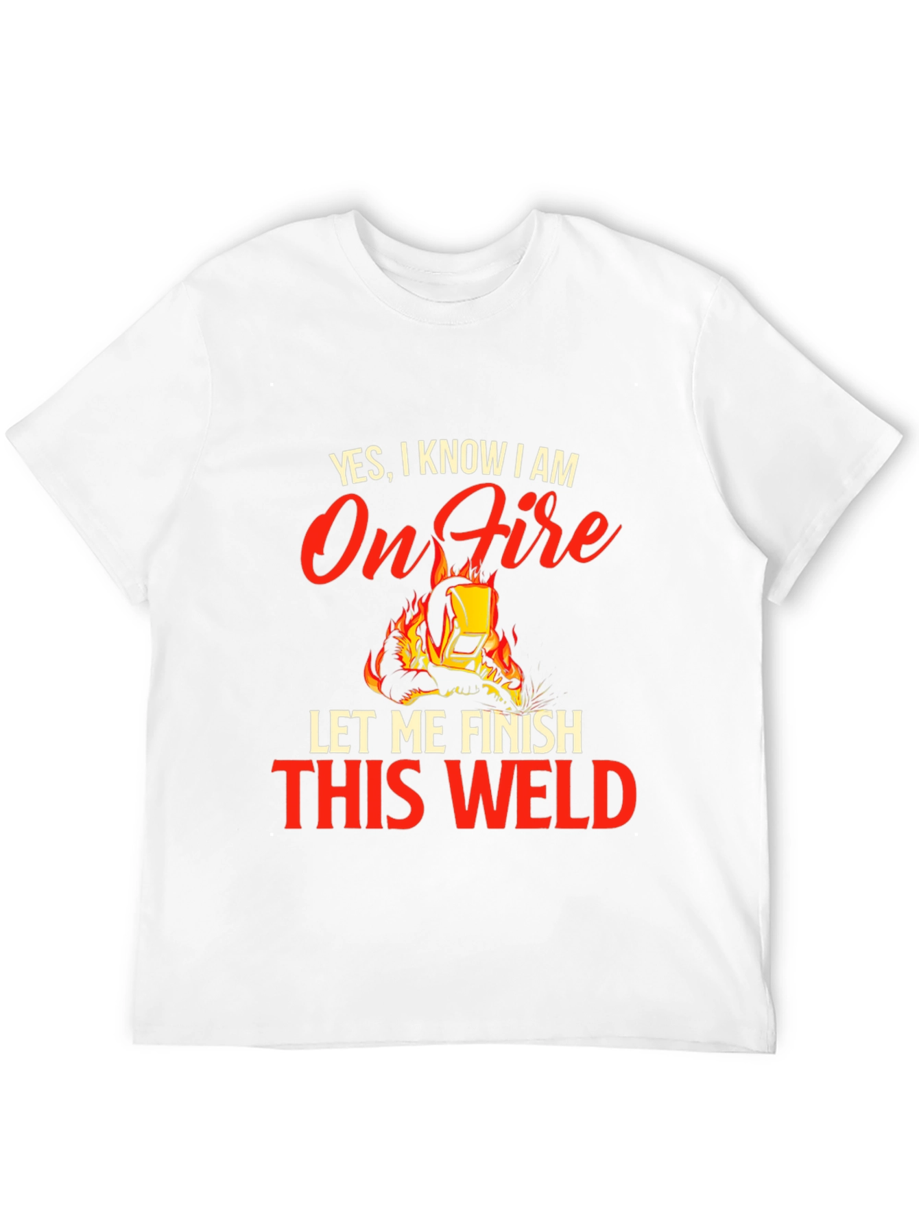 On Fire Welder T-Shirt