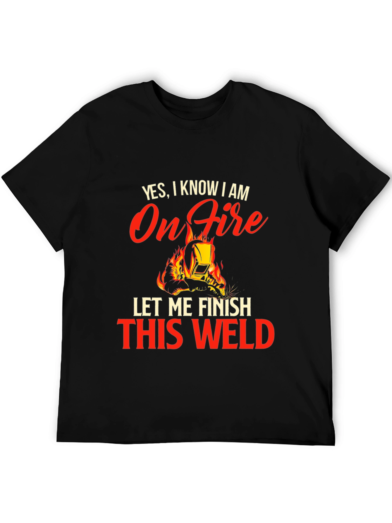 On Fire Welder T-Shirt
