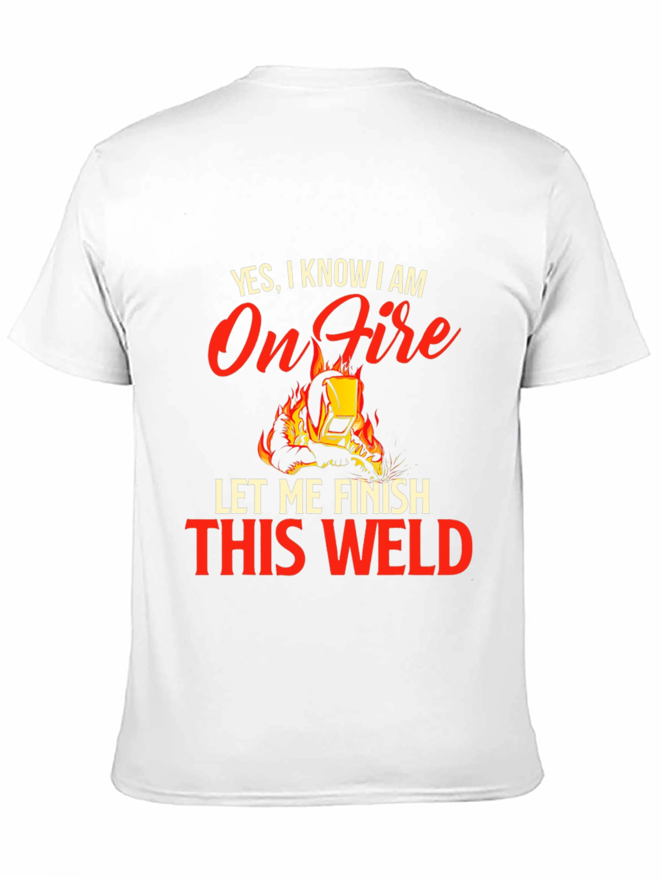 On Fire Welder T-Shirt