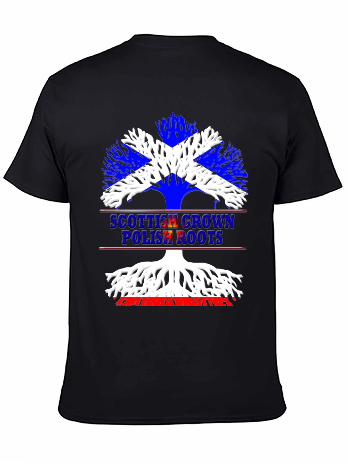Scottish Grown Polish Roots T-Shirt