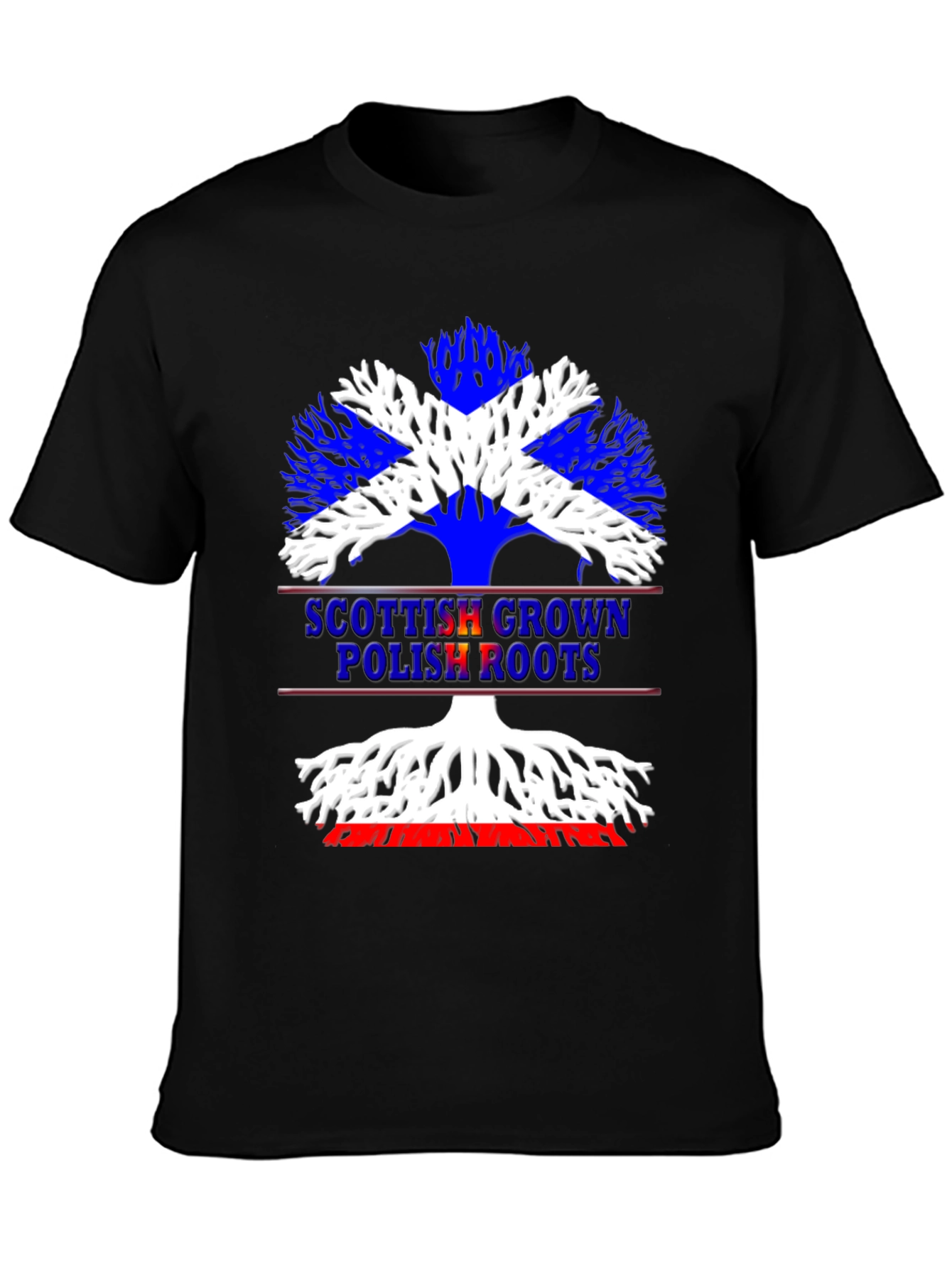 Scottish Grown Polish Roots T-Shirt