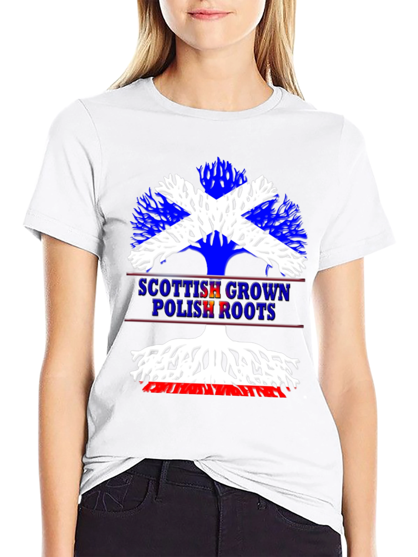 Scottish Grown Polish Roots T-Shirt